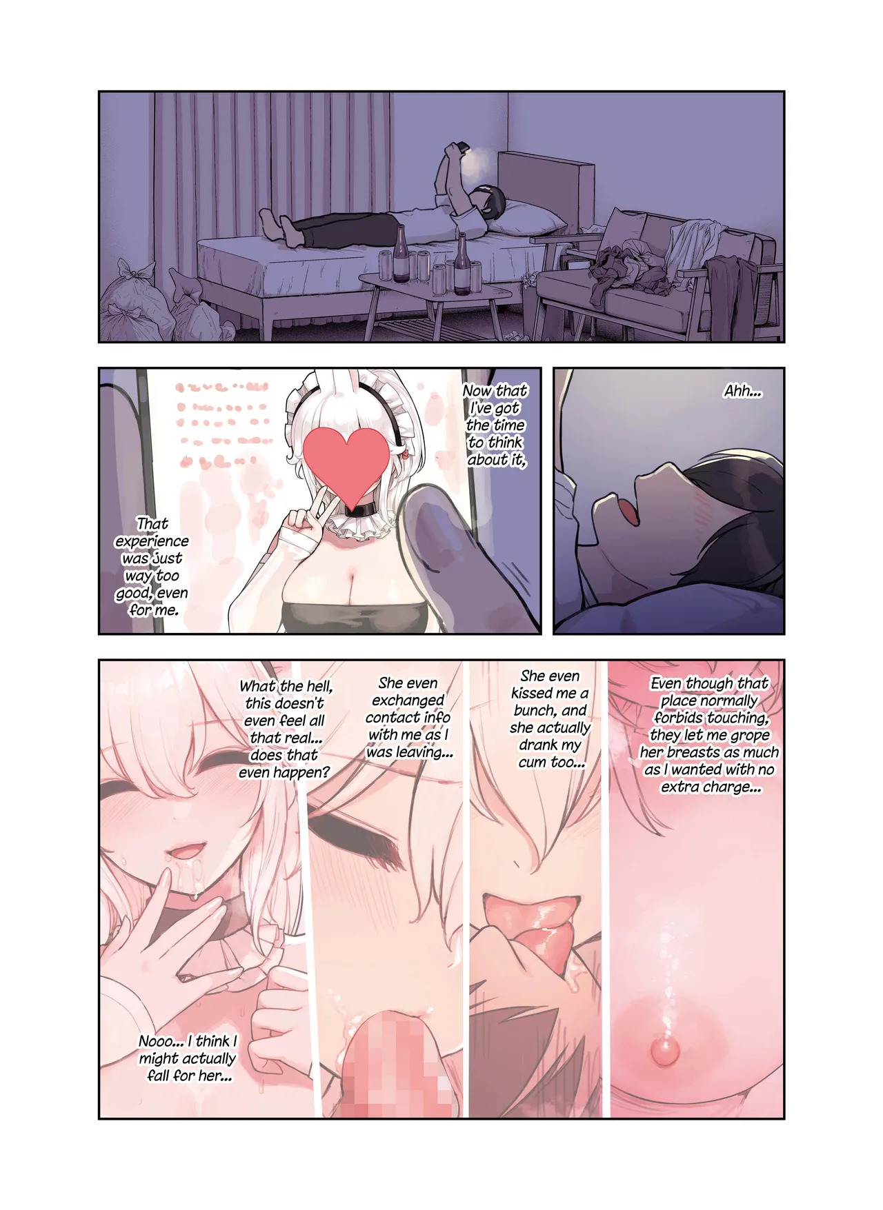 [Fukurasuzume (Sunaba Suzume)] The Handjob Parlor’s Most Popular Kemomimi Girl (Parts 1-3) [English] [Your Deer Friends Black] - Page 33