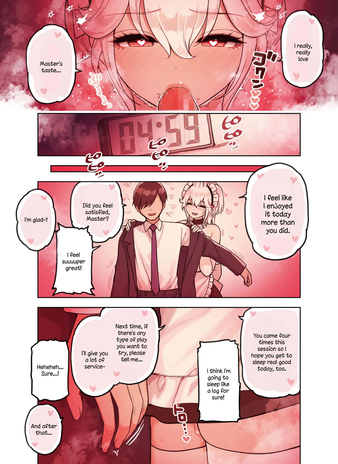 [Fukurasuzume (Sunaba Suzume)] The Handjob Parlor’s Most Popular Kemomimi Girl (Parts 1-3) [English] [Your Deer Friends Black] - Page 73