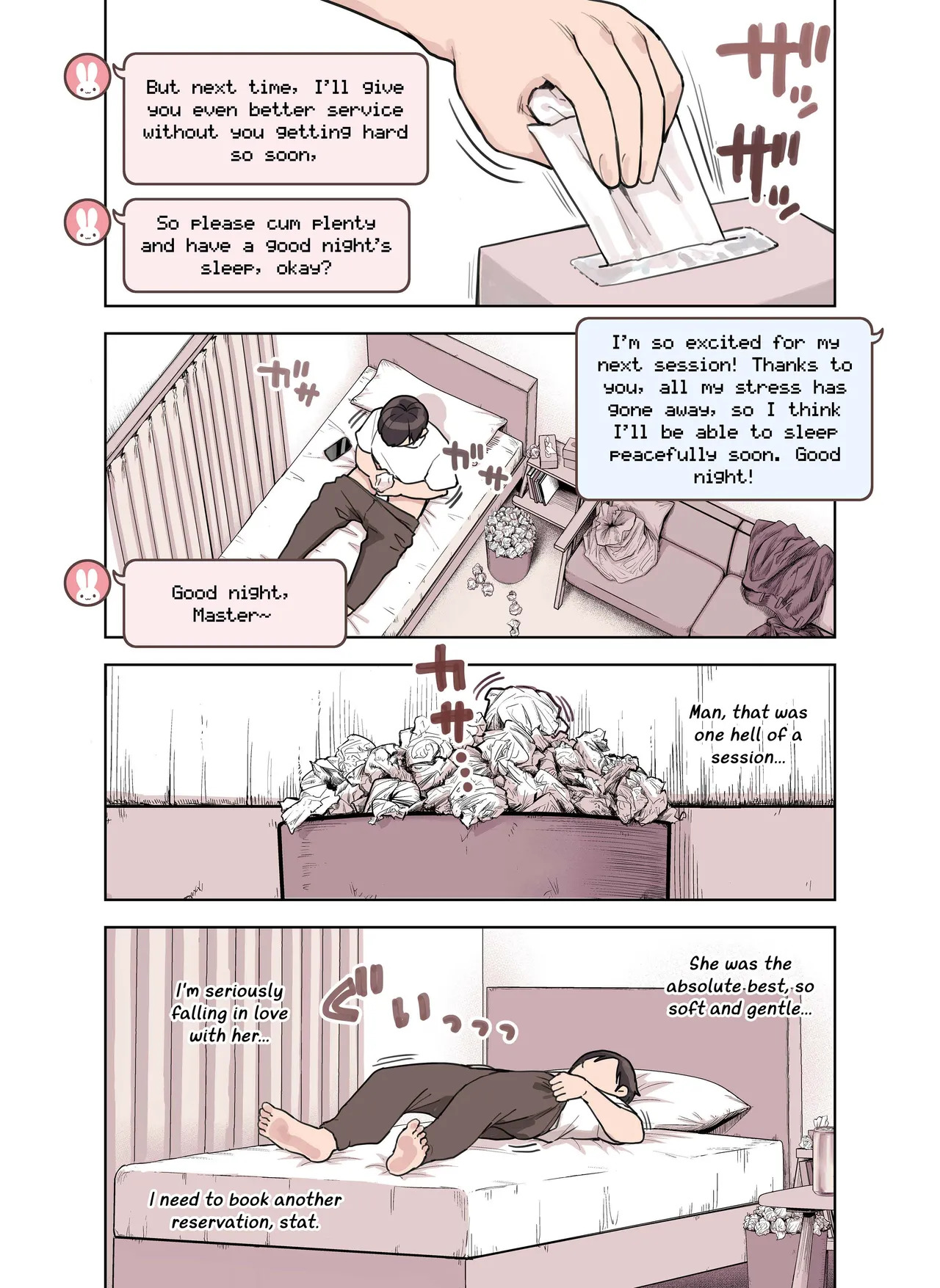 [Fukurasuzume (Sunaba Suzume)] The Handjob Parlor’s Most Popular Kemomimi Girl (Parts 1-3) [English] [Your Deer Friends Black] - Page 80