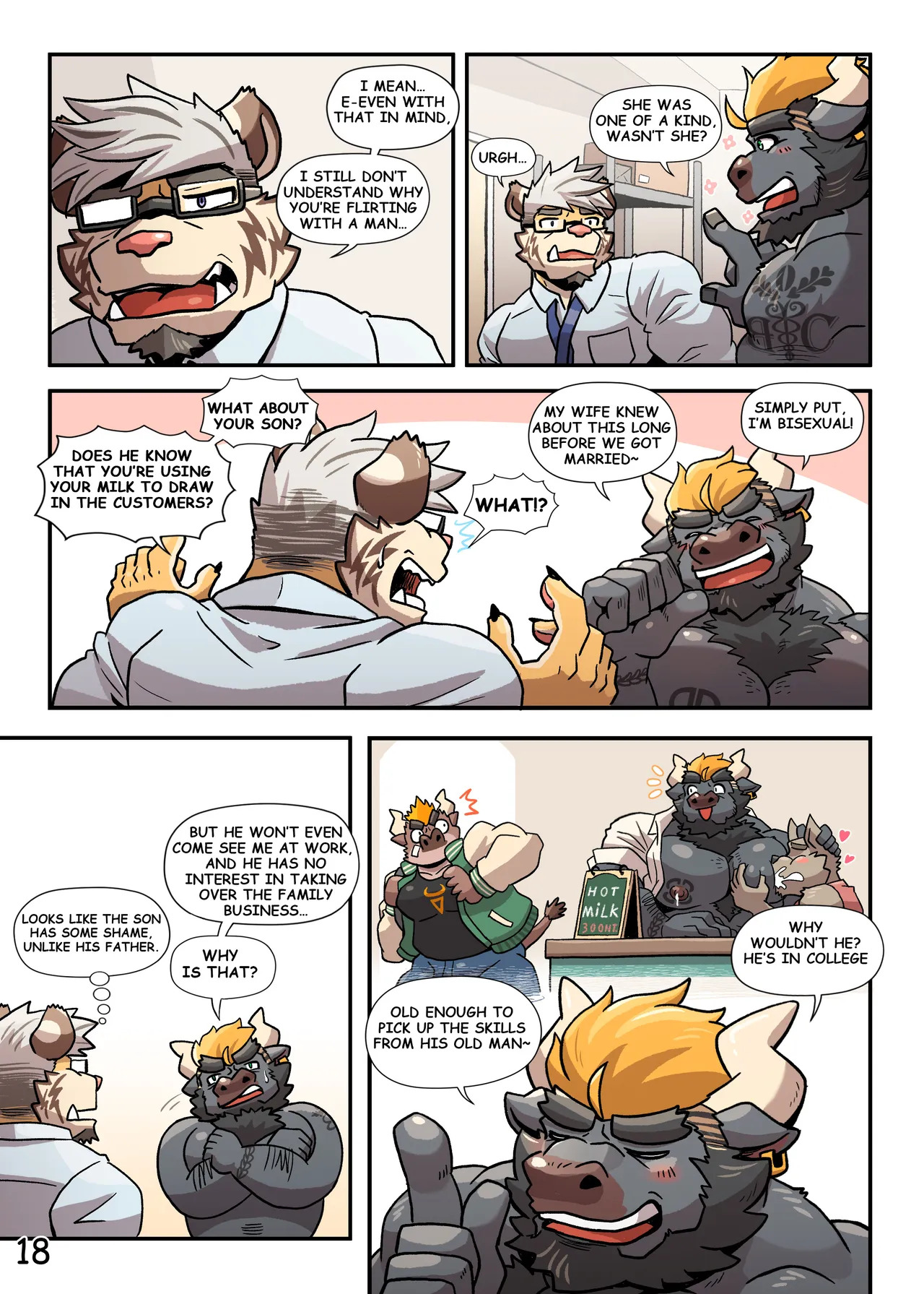 My Milky Daddies: Caffe Latte - Page 19