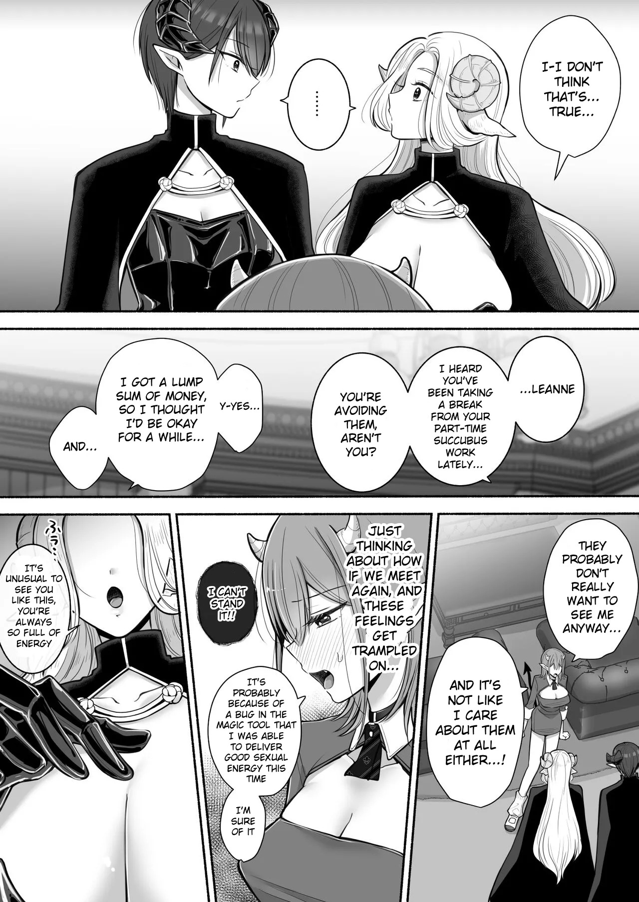 [U League (Yusuri)] Yuri de Succubus! 2 ~Koi suru Inma, Ningen to no Koi o Jouju saseru!?~ | Yuri de Succubus! 2 - A Lovestruck Succubus Makes Her Love with a Human Come True! [English] - Page 10