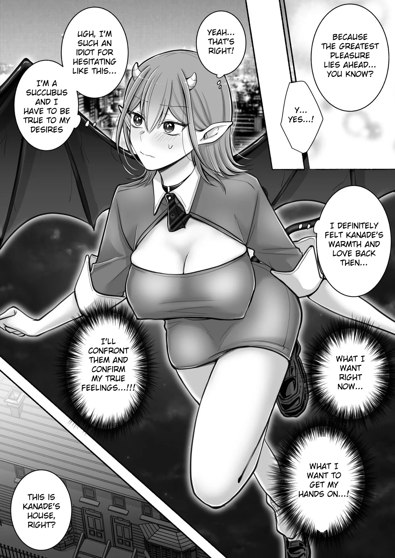 [U League (Yusuri)] Yuri de Succubus! 2 ~Koi suru Inma, Ningen to no Koi o Jouju saseru!?~ | Yuri de Succubus! 2 - A Lovestruck Succubus Makes Her Love with a Human Come True! [English] - Page 13