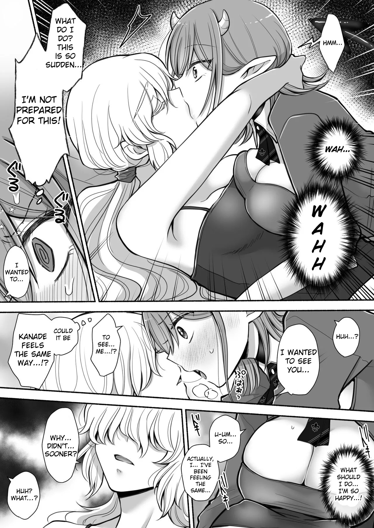 [U League (Yusuri)] Yuri de Succubus! 2 ~Koi suru Inma, Ningen to no Koi o Jouju saseru!?~ | Yuri de Succubus! 2 - A Lovestruck Succubus Makes Her Love with a Human Come True! [English] - Page 16
