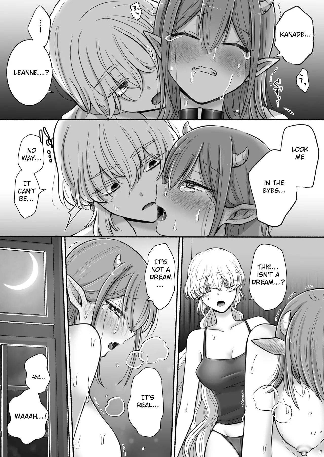 [U League (Yusuri)] Yuri de Succubus! 2 ~Koi suru Inma, Ningen to no Koi o Jouju saseru!?~ | Yuri de Succubus! 2 - A Lovestruck Succubus Makes Her Love with a Human Come True! [English] - Page 30