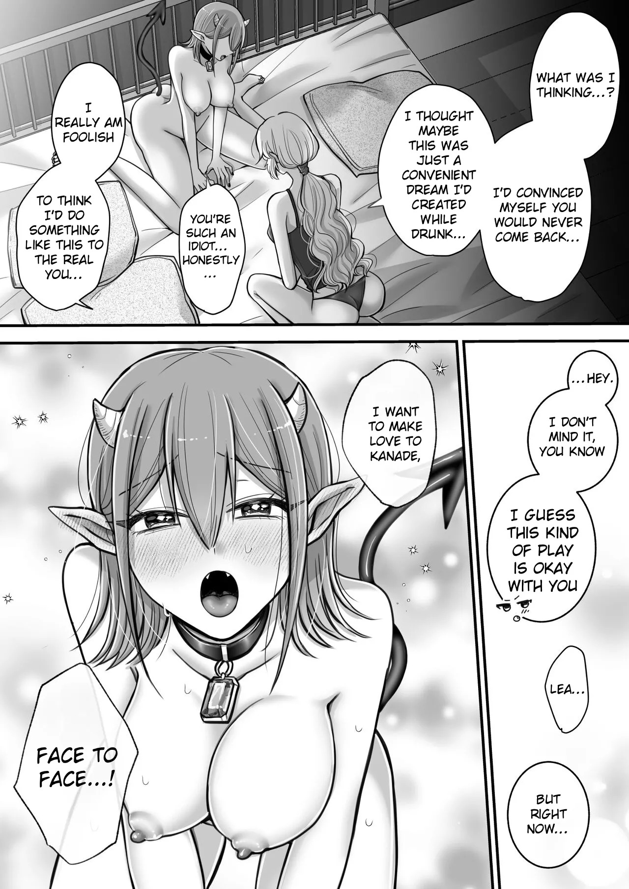 [U League (Yusuri)] Yuri de Succubus! 2 ~Koi suru Inma, Ningen to no Koi o Jouju saseru!?~ | Yuri de Succubus! 2 - A Lovestruck Succubus Makes Her Love with a Human Come True! [English] - Page 31