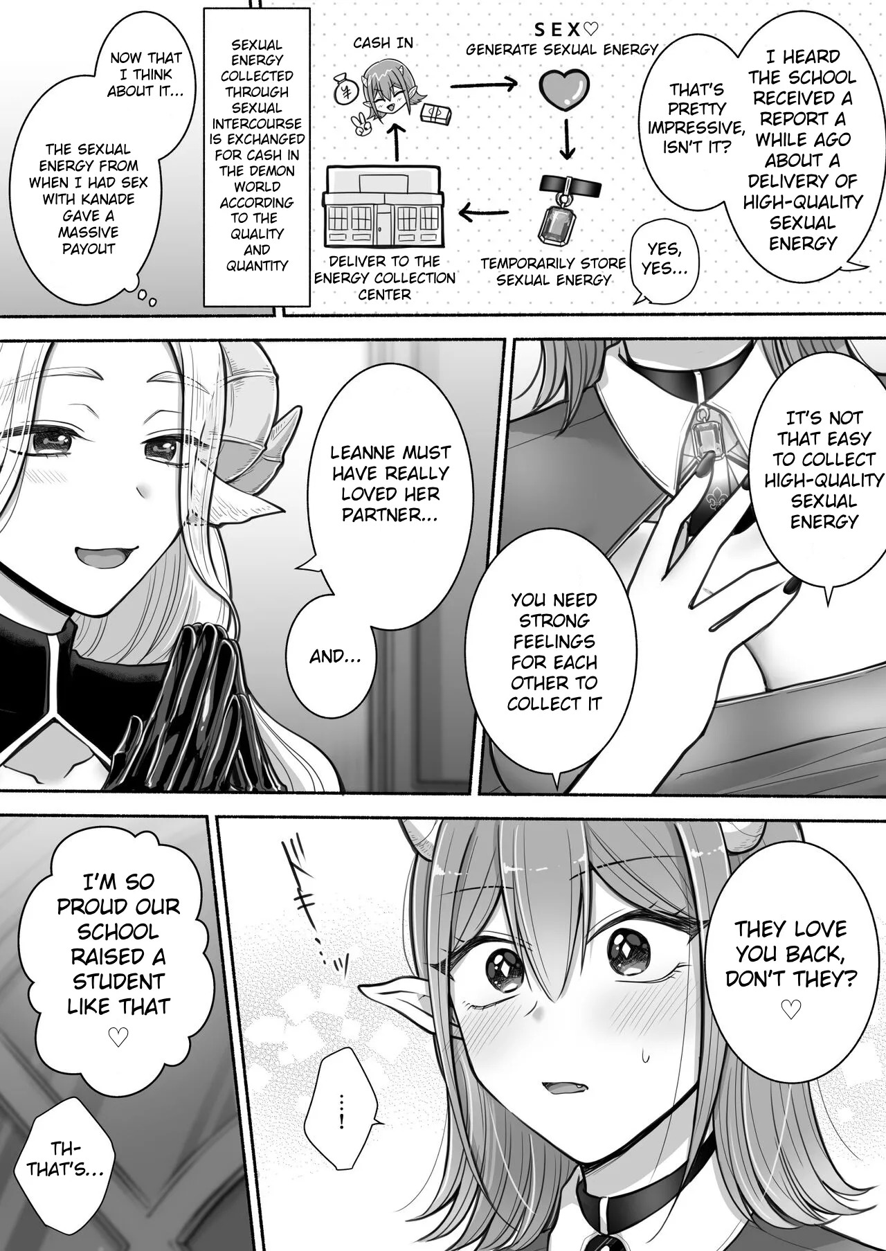 [U League (Yusuri)] Yuri de Succubus! 2 ~Koi suru Inma, Ningen to no Koi o Jouju saseru!?~ | Yuri de Succubus! 2 - A Lovestruck Succubus Makes Her Love with a Human Come True! [English] - Page 9