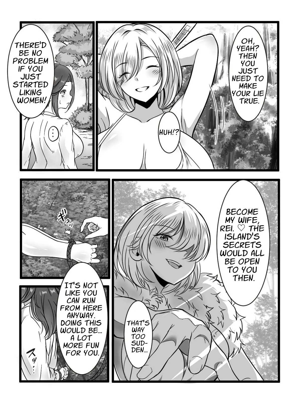 [Kanrodou Art (Kanrodou)] The Chief of Yuri Island Proposed to Me [English] [APA] - Page 49