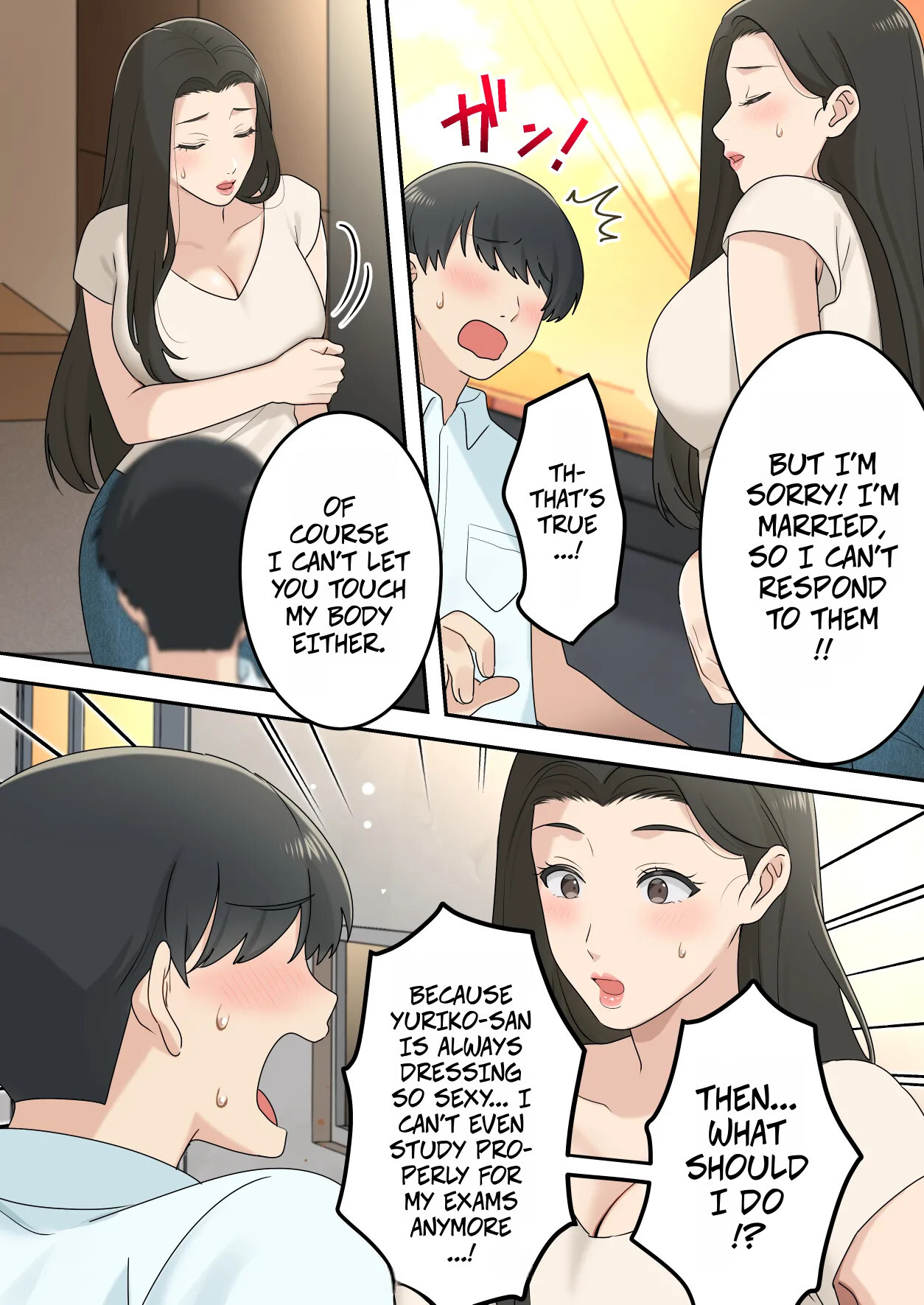 [Yuriko Club] Kawaisugiru Tomodachi no Okaa-san to Kossori Tsukiacchatta Hanashi | I Secretly Dated My Friend's Cute Mother [English] - Page 12