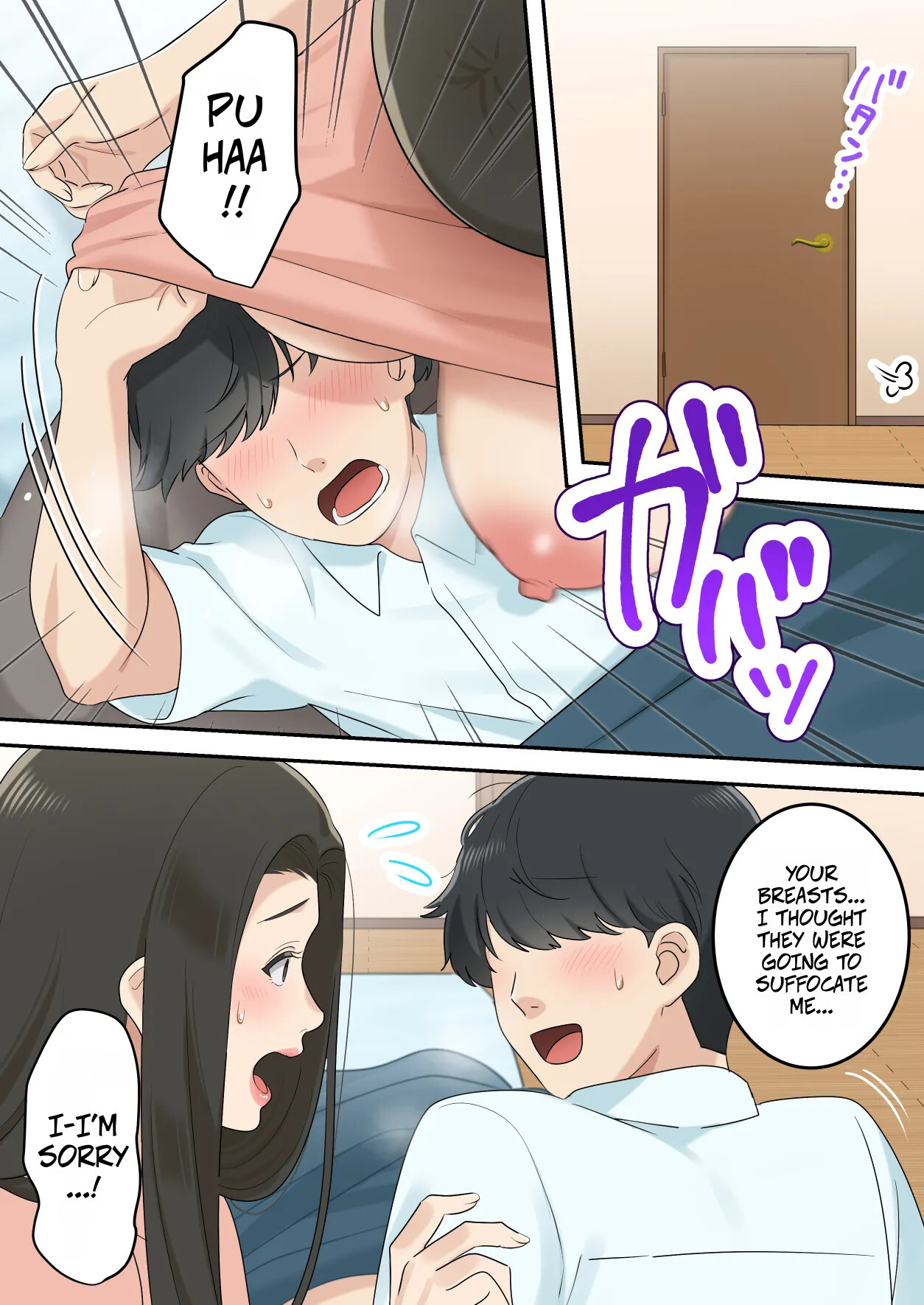 [Yuriko Club] Kawaisugiru Tomodachi no Okaa-san to Kossori Tsukiacchatta Hanashi | I Secretly Dated My Friend's Cute Mother [English] - Page 45