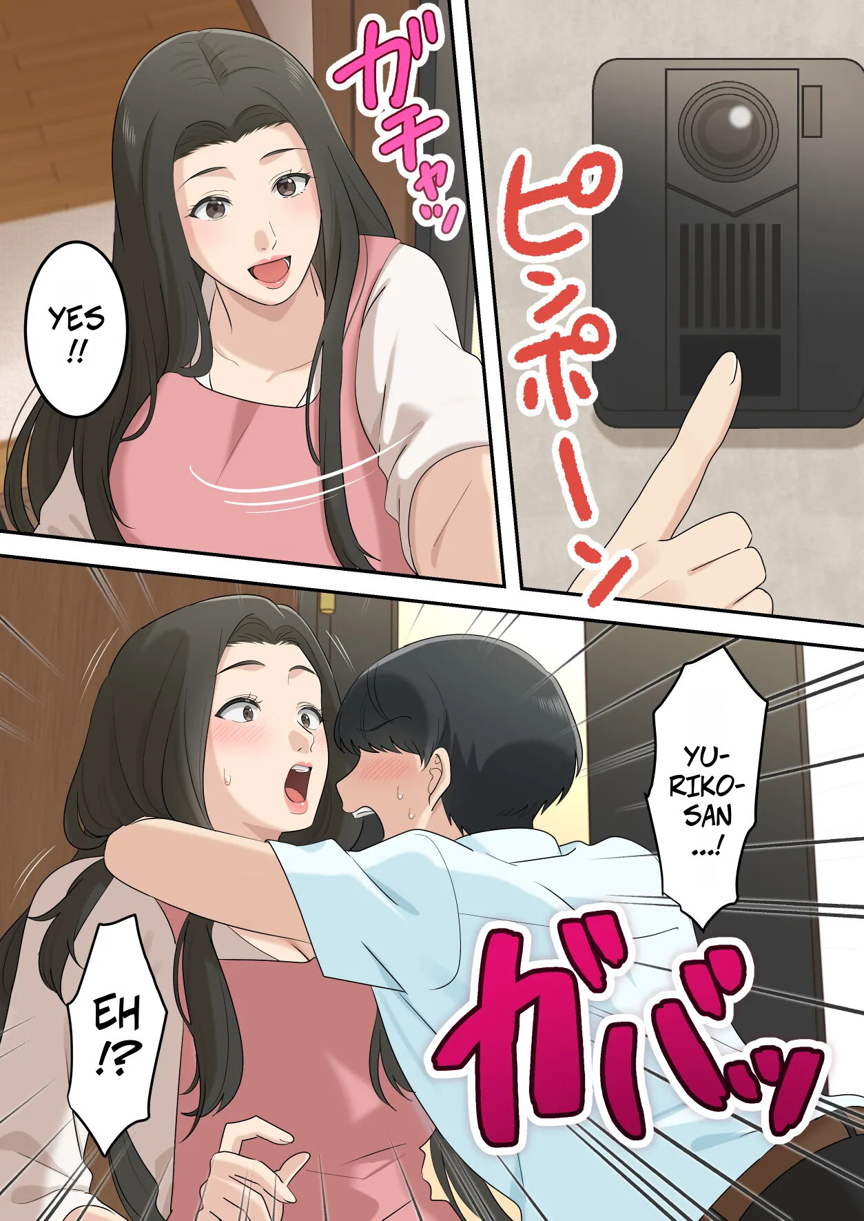 [Yuriko Club] Kawaisugiru Tomodachi no Okaa-san to Kossori Tsukiacchatta Hanashi | I Secretly Dated My Friend's Cute Mother [English] - Page 53