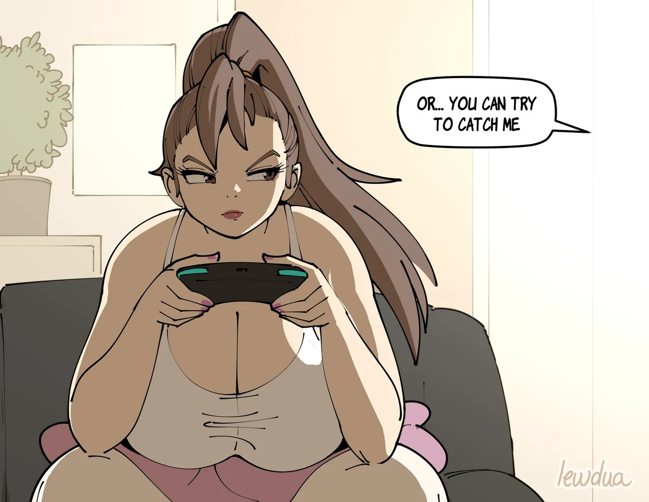 [Lewdua] David and Natasha Flirting (Hairy) - Page 14