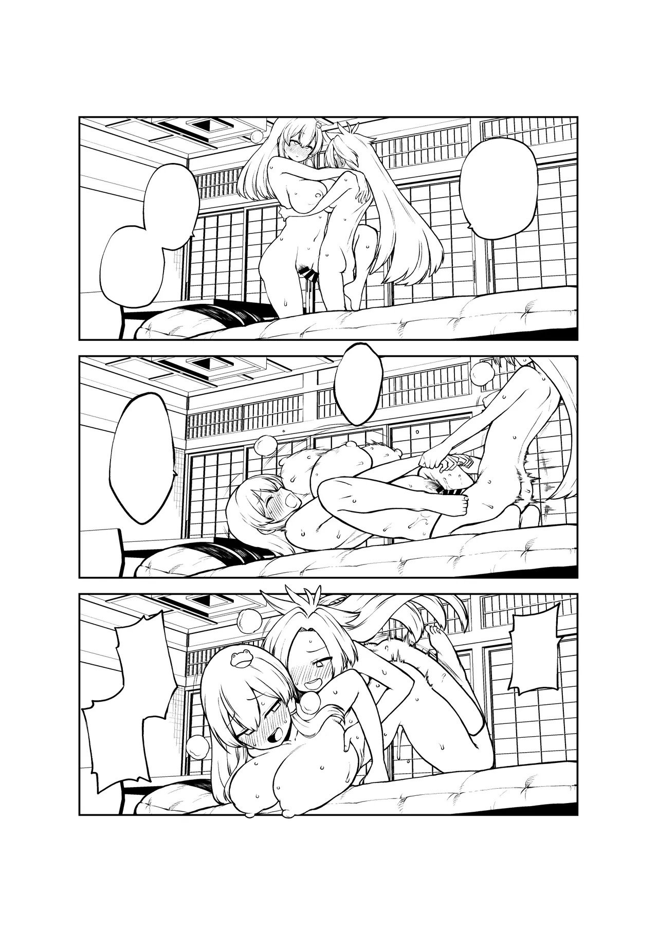 [ひまじんのいず] ふたなりももよとさなえさん (東方Project) - Page 27