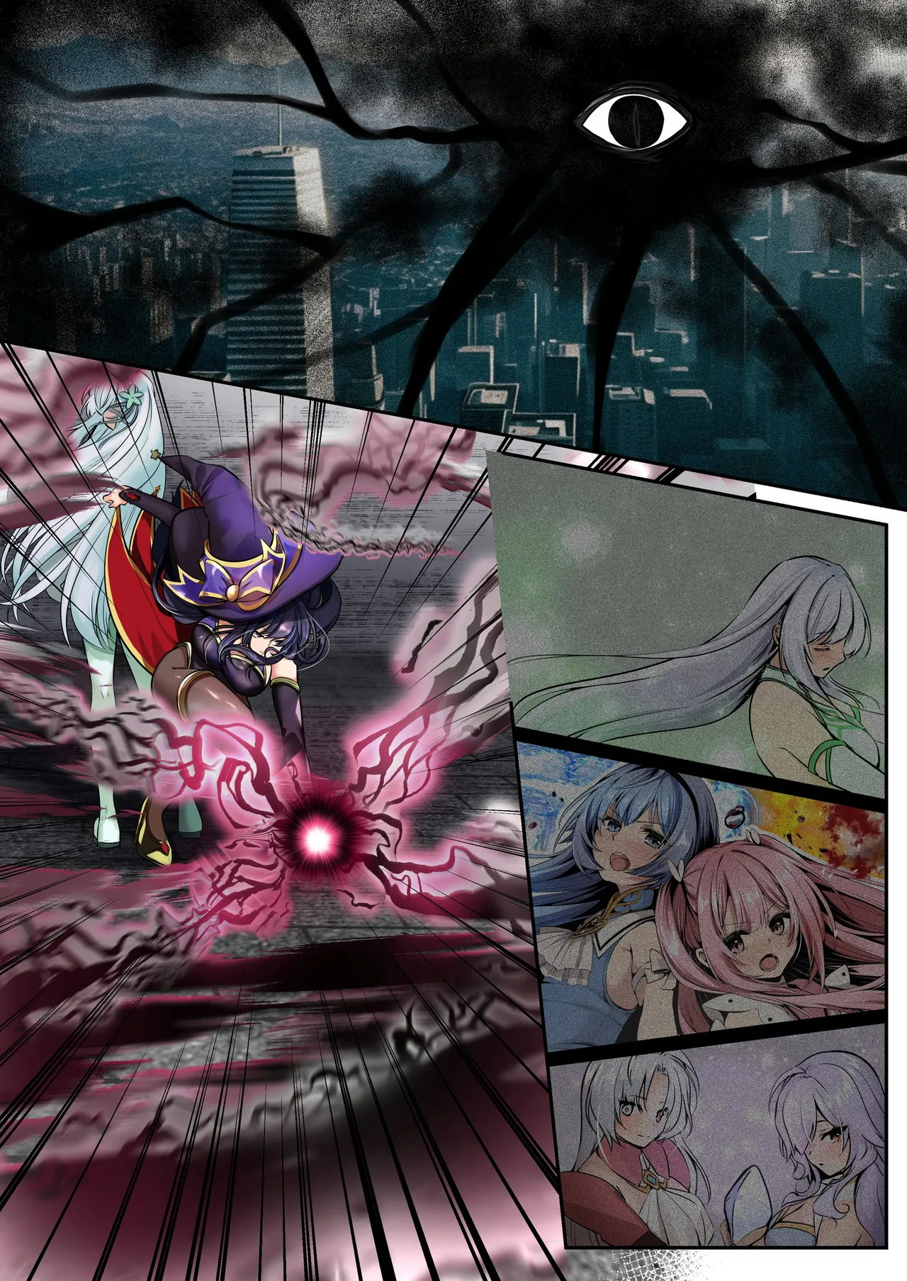 [Seika Kairaku Shoten] Mahō Shōjo Saint Lily An'ya ~ Mahō Shōjo ga Teki Kaijin ni Hyōi Sarete Kairaku ni Somaru Made ~ - Page 84