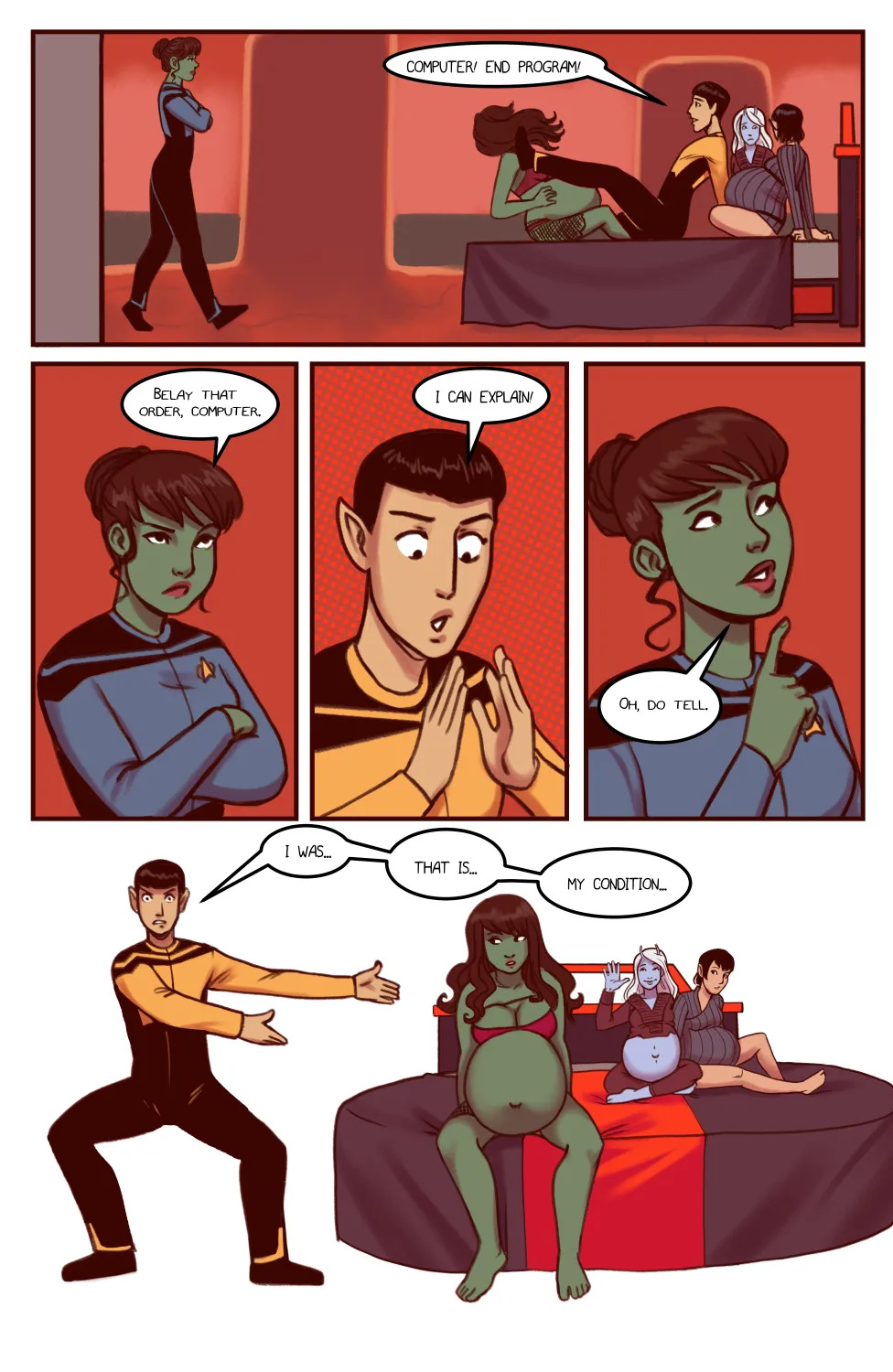 [Olympic-Dames] Unphazed - Page 11