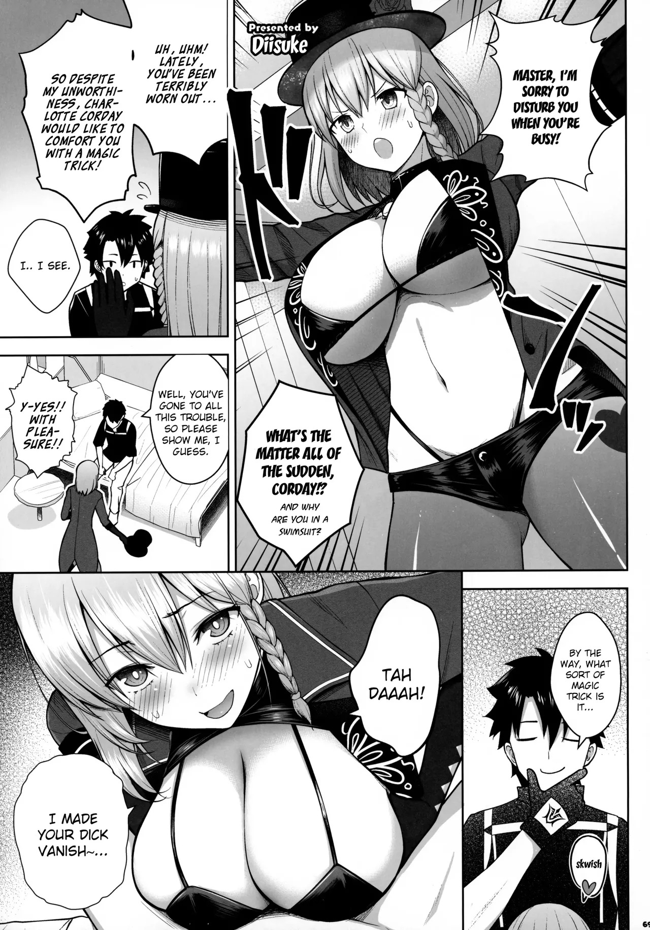 FGO Paizuri Goudou 2 ~Eirei Nyuukyou Ryouiki Zuridea le Fay~ | FGO Titfuck Joint Magazine 2 ~Zuridea le Fay: Heroic Spirit's Intermammary Domain~ - Page 70