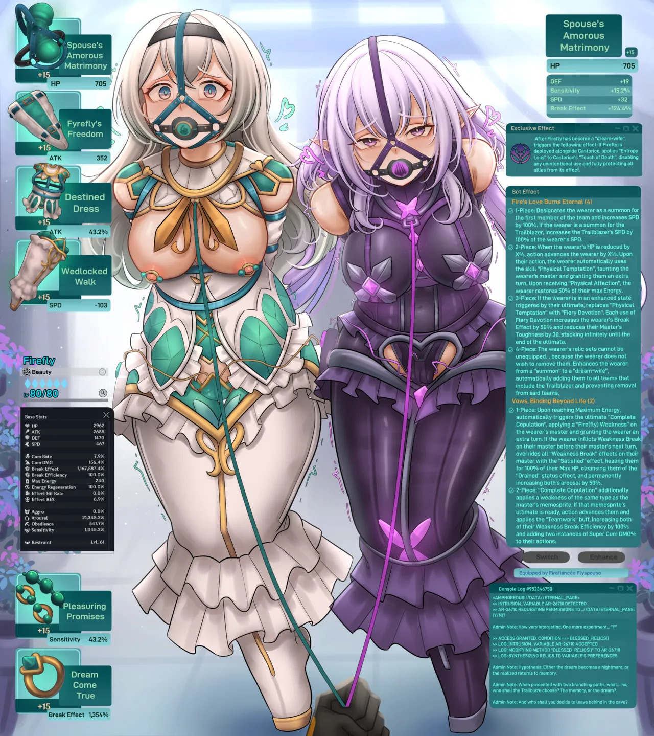 [DankestOfDans] Cursed Relics #14 - Castorice & Firefly - Page 9