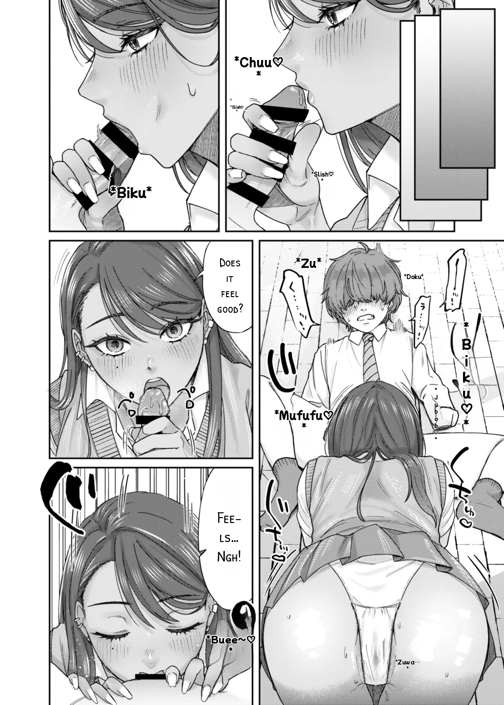 [Deppatsu Shinkoo (Negita Shio)] Kuro Gyaru Osananajimi to Himitsu no Benkyou Shichau Hanashi - Page 13