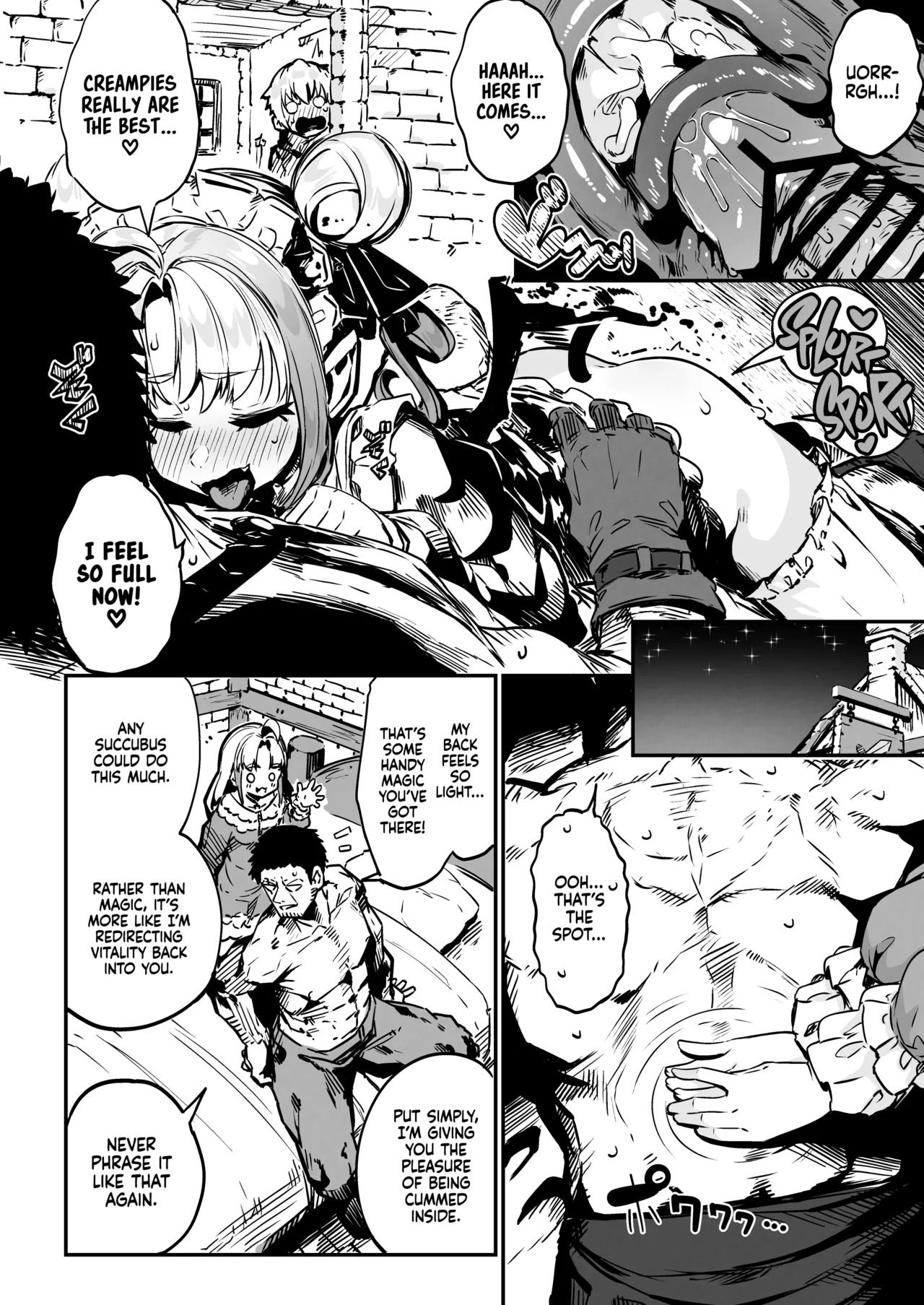 [Mannen Dokodoko Dondodoko (Tottotonero Tarou.)] Nee Goshujin Kyo no "Gohobi" Madaa? Bokukko Mesugaki Half Sakyubasu Dorei Musume ni Gohobi Seikatsu | Hurry, Master! ❤︎ Are You Ready To Give Me Today's "Reward"? Living With A Bratty Mesugaki Half-Succubus Slave [English] [Xzosk] - Page 17