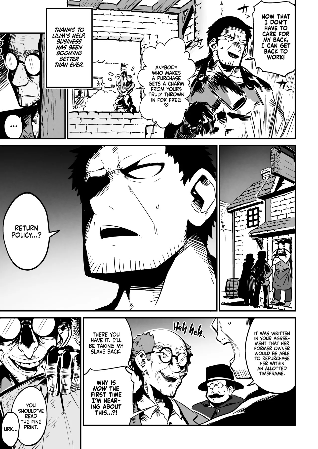 [Mannen Dokodoko Dondodoko (Tottotonero Tarou.)] Nee Goshujin Kyo no "Gohobi" Madaa? Bokukko Mesugaki Half Sakyubasu Dorei Musume ni Gohobi Seikatsu | Hurry, Master! ❤︎ Are You Ready To Give Me Today's "Reward"? Living With A Bratty Mesugaki Half-Succubus Slave [English] [Xzosk] - Page 20