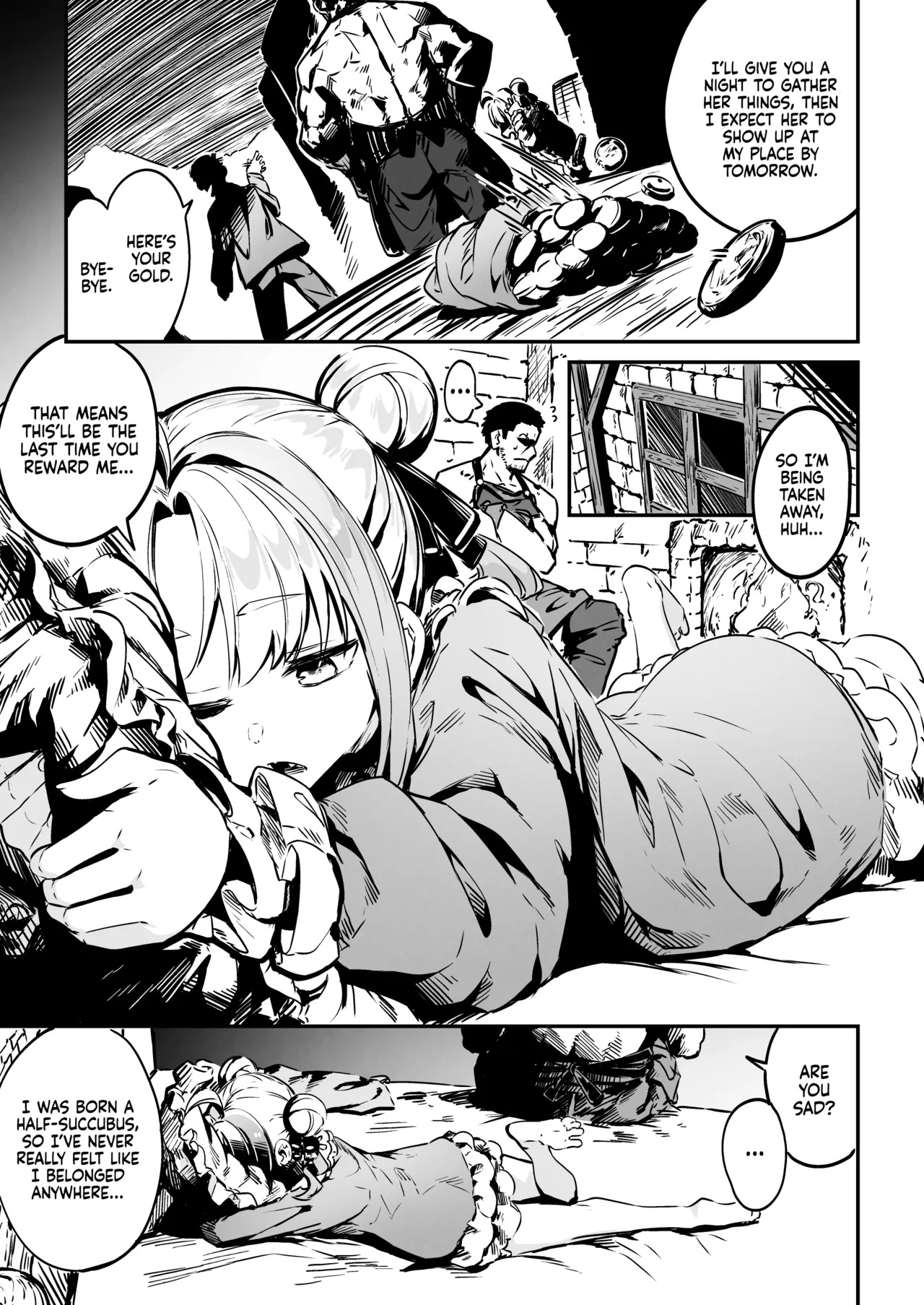 [Mannen Dokodoko Dondodoko (Tottotonero Tarou.)] Nee Goshujin Kyo no "Gohobi" Madaa? Bokukko Mesugaki Half Sakyubasu Dorei Musume ni Gohobi Seikatsu | Hurry, Master! ❤︎ Are You Ready To Give Me Today's "Reward"? Living With A Bratty Mesugaki Half-Succubus Slave [English] [Xzosk] - Page 22