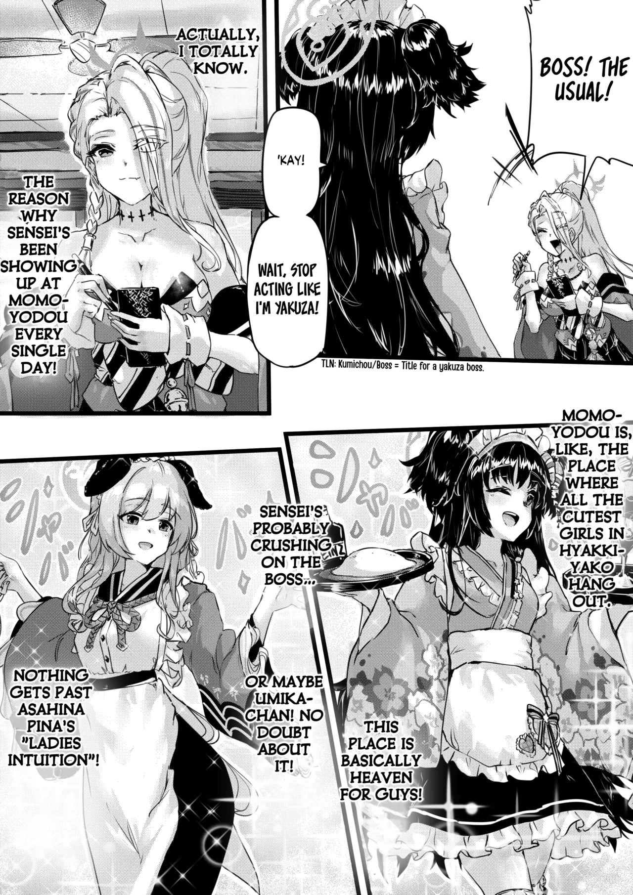 [Eggutarto] Ninkyou no Naka de Saku Chiisana Ohana (Blue Archive) [English] [Tea Party Scans] - Page 3