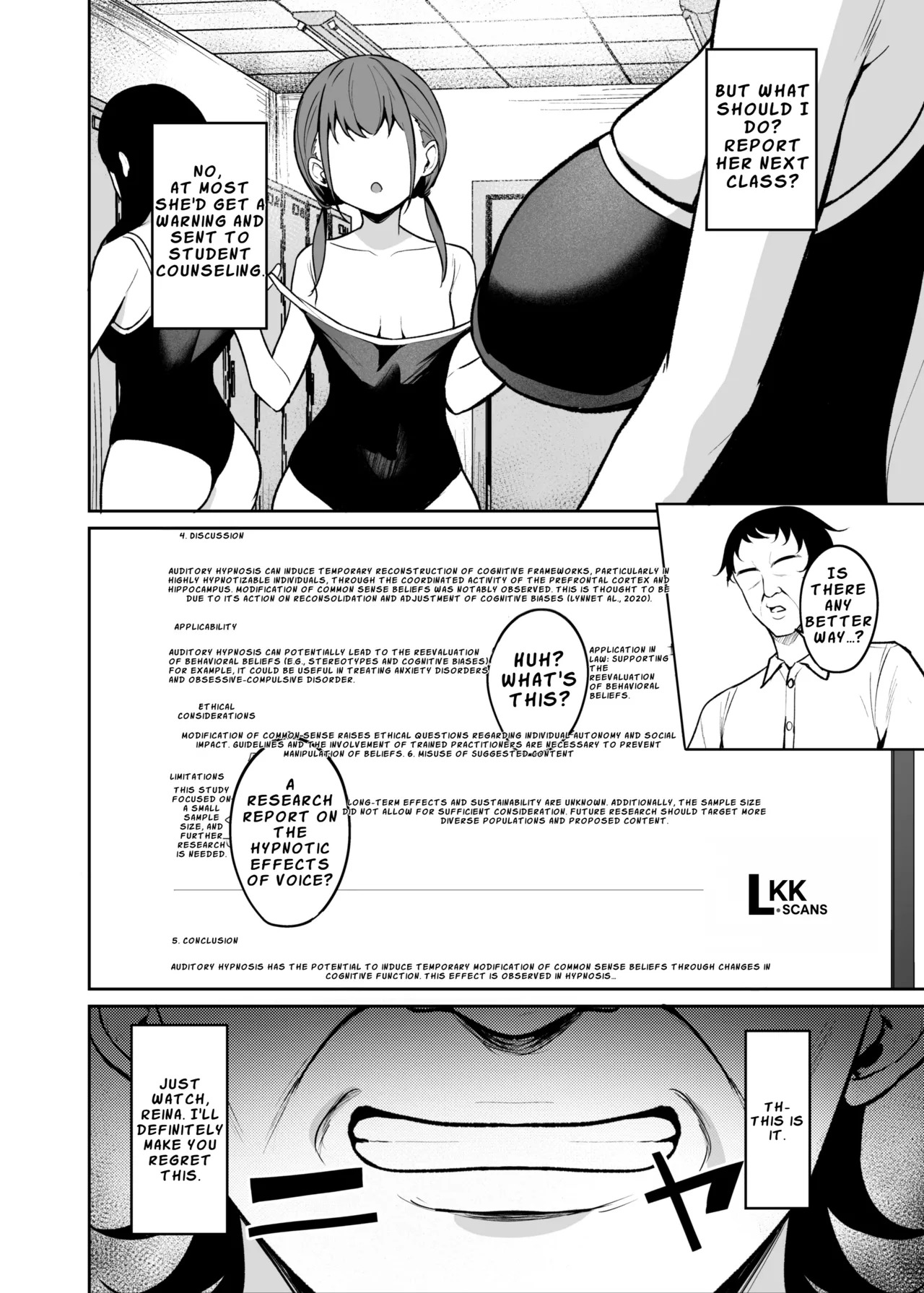 [BRAVE CHICKEN (Alex)] Saimin Earphone -Namaiki Onna o Joushiki Kaihen- | Hypnotic Earphones – Reprogramming a Sassy Girl’s Mind [English] [LKK•Scans] [Digital] - Page 9