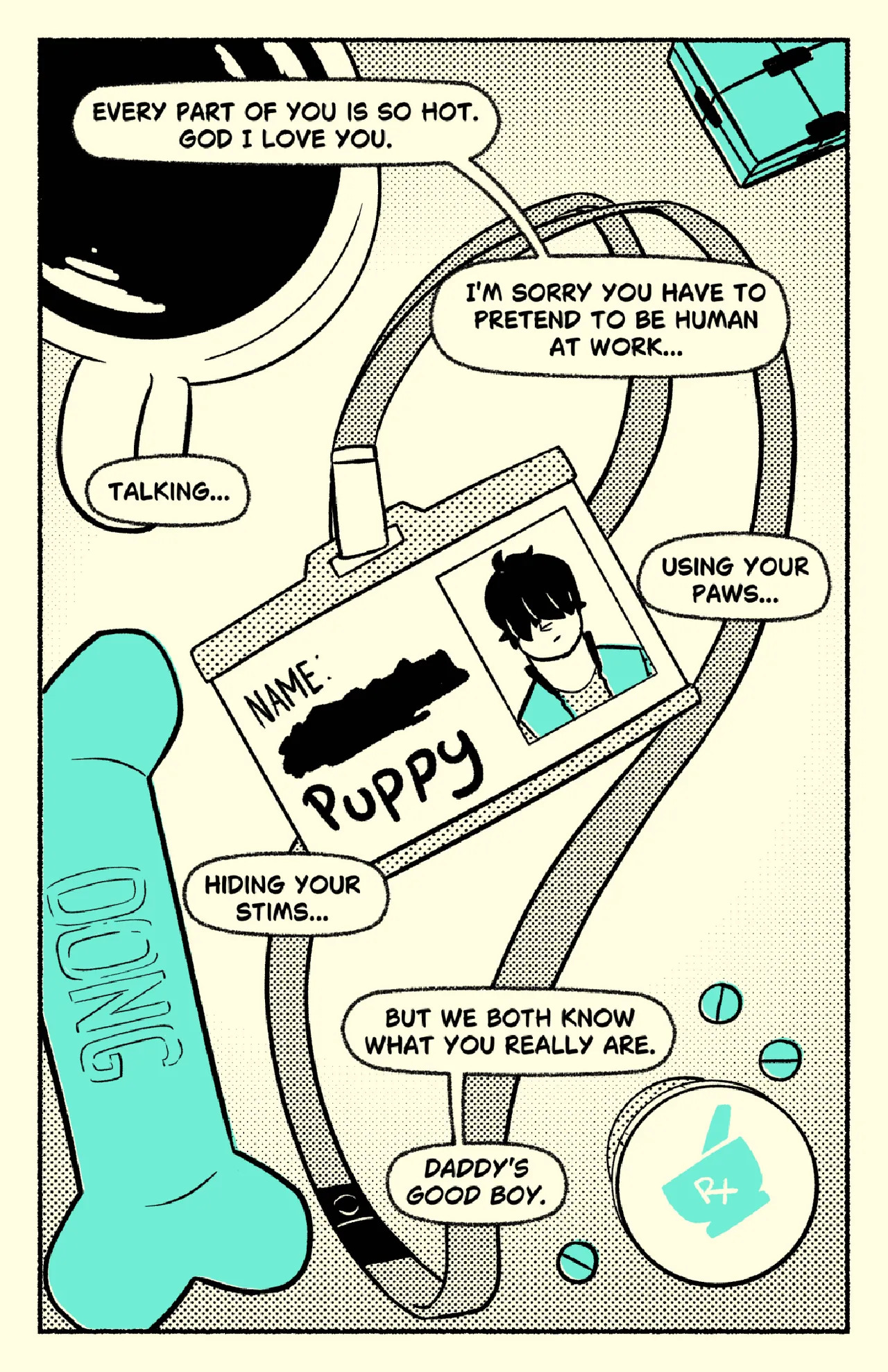 [ShapelessInk] Queer Autistic Puppy Boy - Page 11