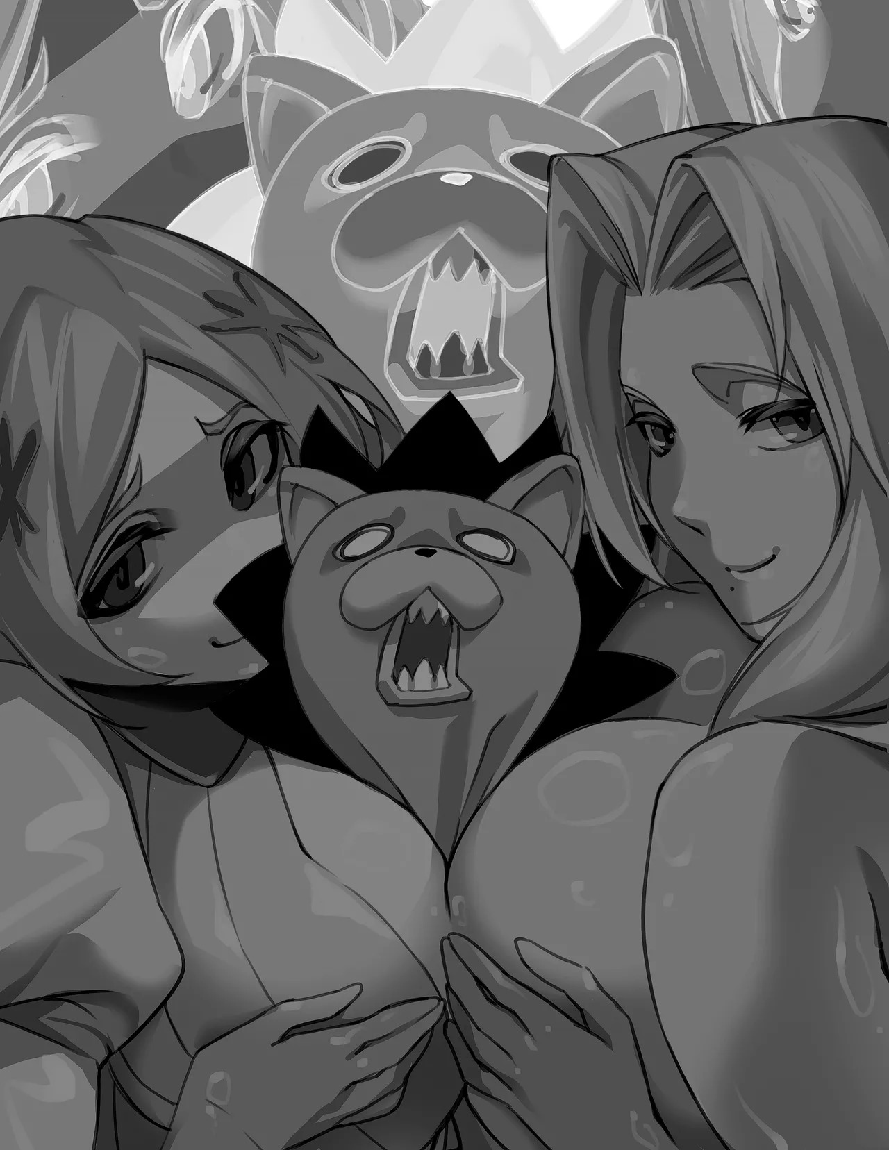 [TSFSingularity (Karra)] Orihime x Ran x Kon (Bleach) - Page 25