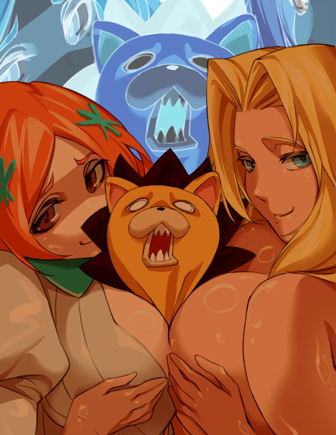 [TSFSingularity (Karra)] Orihime x Ran x Kon (Bleach) - Page 26