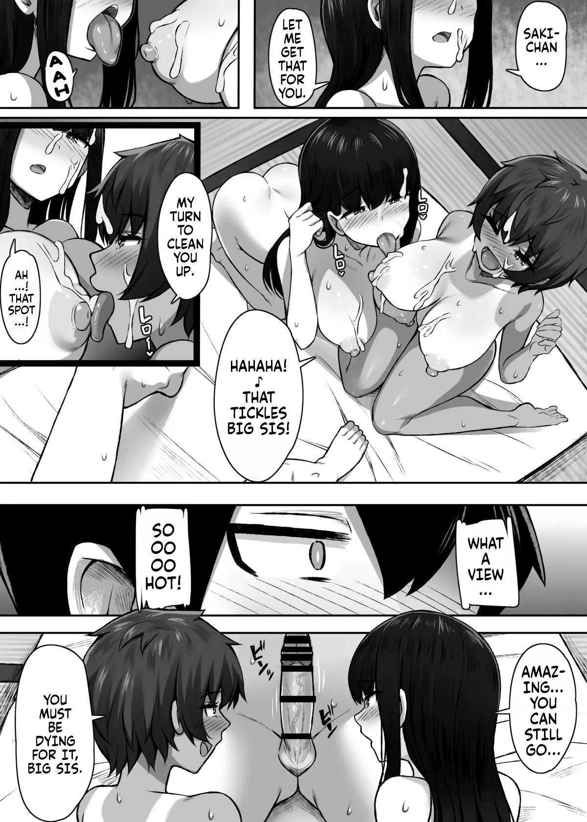 [Molta Shouten (Molta)] Sei ni Honpousugiru Minshuku Shimai | Way too sexually open sisters at the inn [Fallen Games] [English] [Digital] - Page 35
