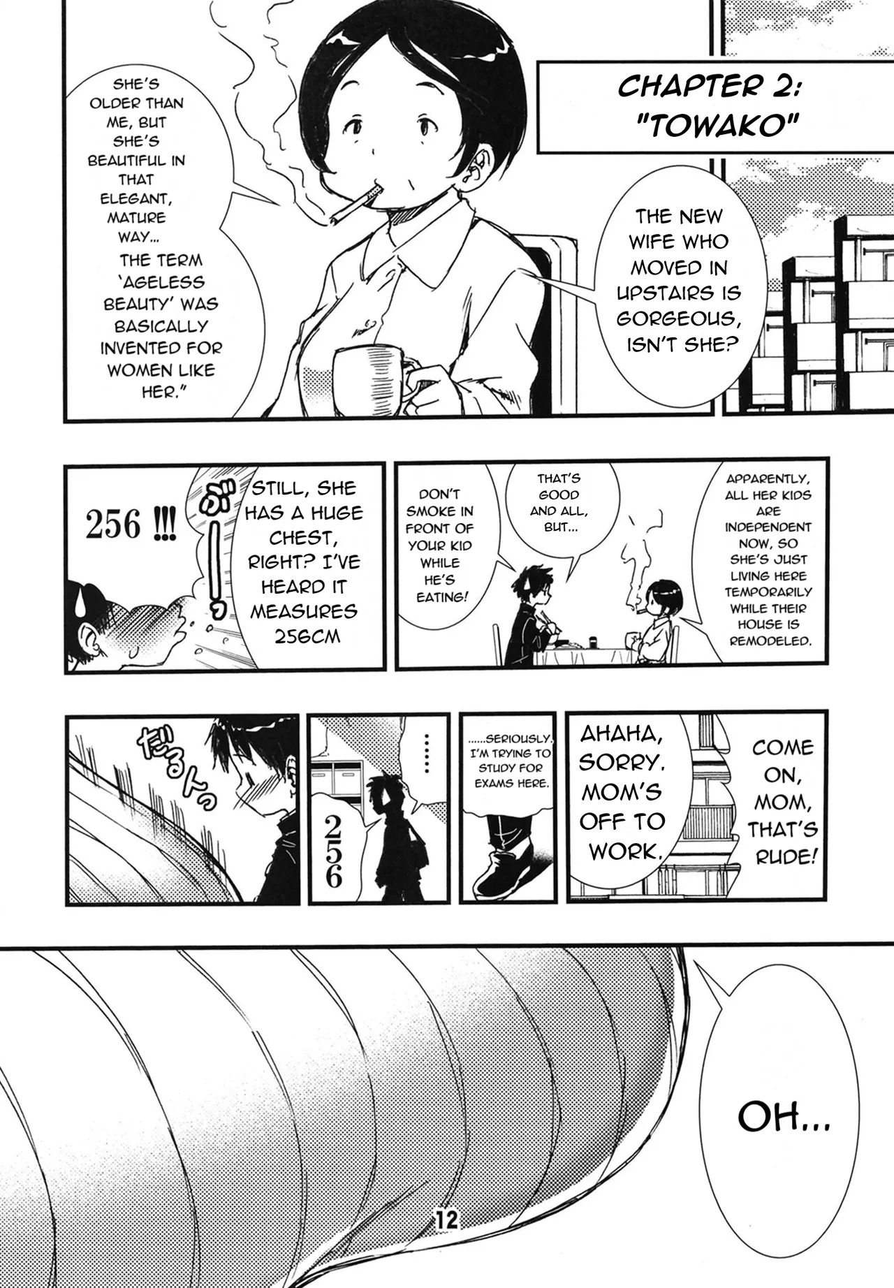 [Matsuyama Seiji (Matsuyama Seiji)] 56-sai Bust 256cm Danchizuma Ookiku Tareta Jukujo no Chibusa... Boku wa Kono Hito de Doutei o Sotsugyou Shita. [English] [Digital] - Page 12