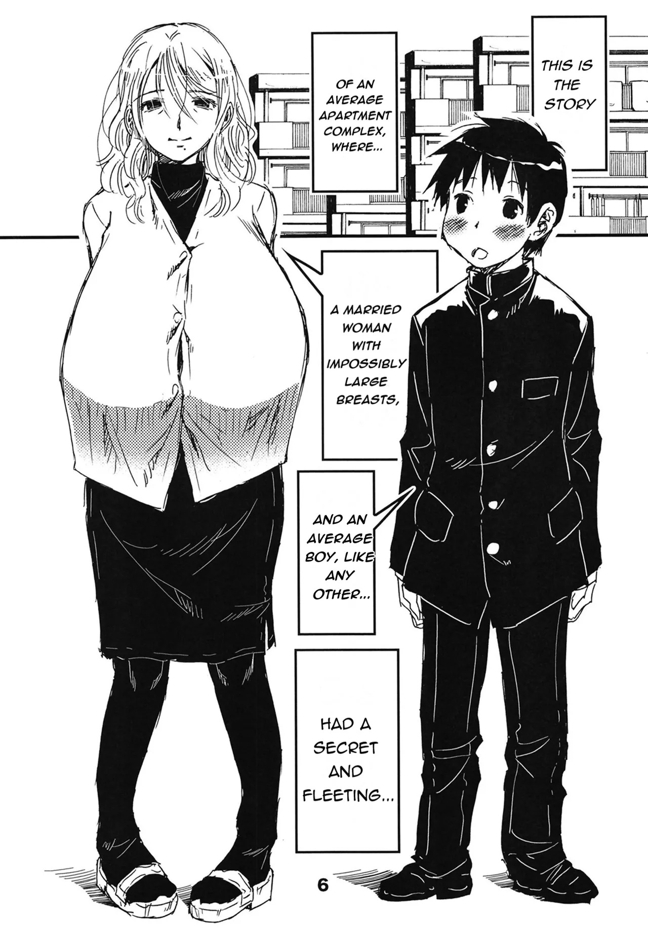 [Matsuyama Seiji (Matsuyama Seiji)] 56-sai Bust 256cm Danchizuma Ookiku Tareta Jukujo no Chibusa... Boku wa Kono Hito de Doutei o Sotsugyou Shita. [English] [Digital] - Page 6