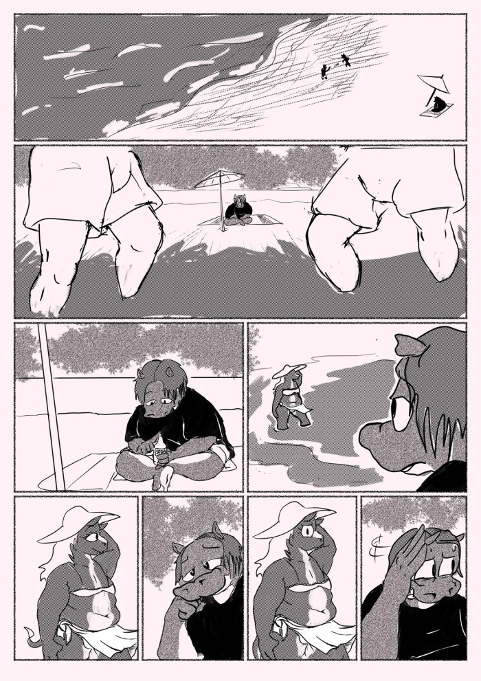 Beach Comic