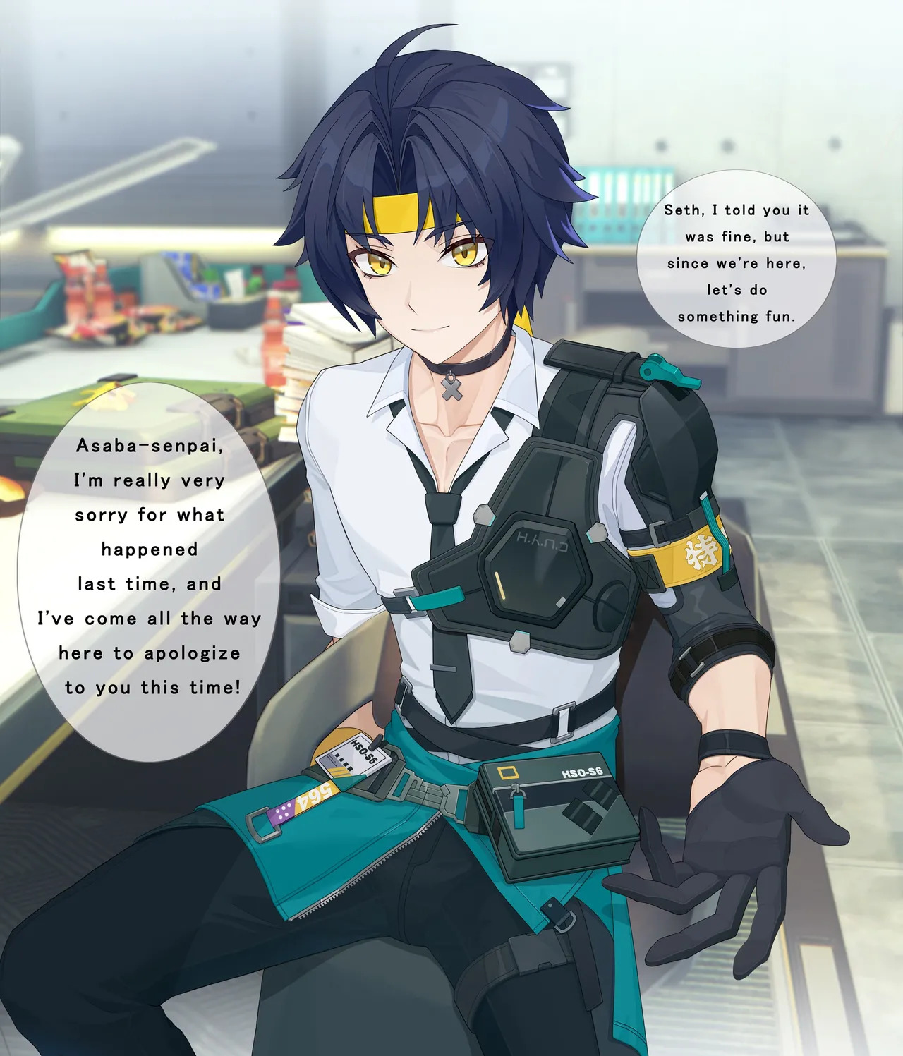 [Qshika] harumasaSeth悠真賽斯 (Japanese, English) - Page 37