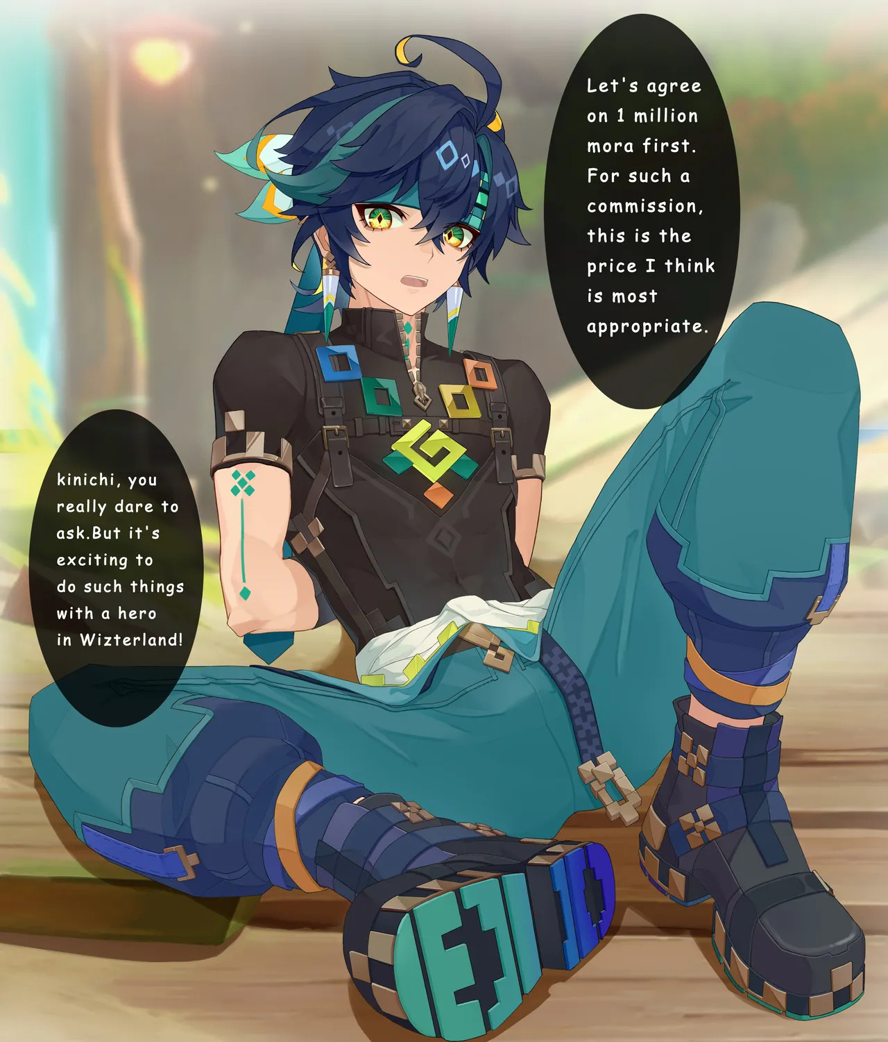 [Qshika] Kinich's Commission (Japanese, English) - Page 27