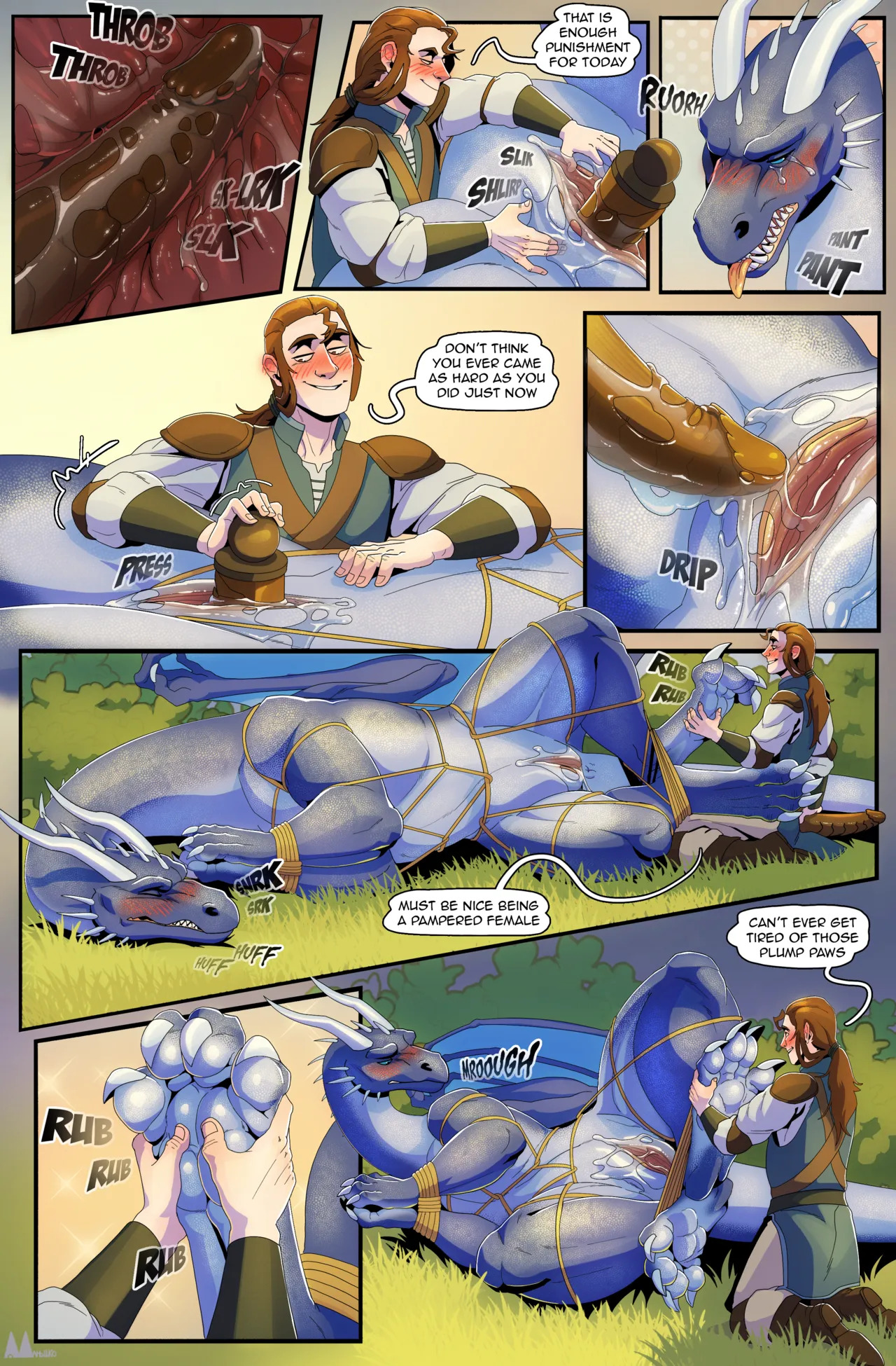 [Molnyshko] Roped Dragon - Page 12