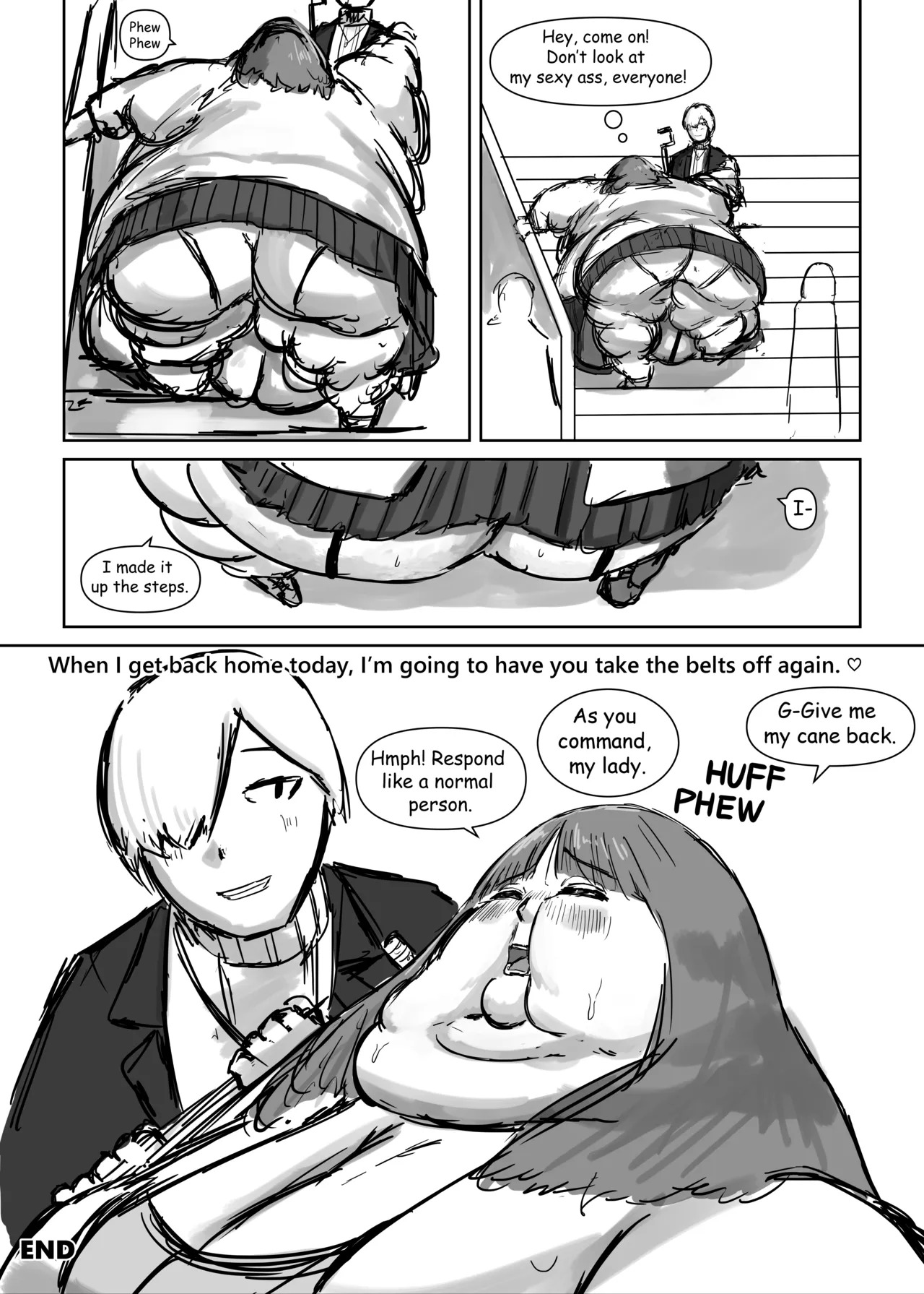 [Huurin Kazaan] Getting fat to force you to take care of me - Page 13