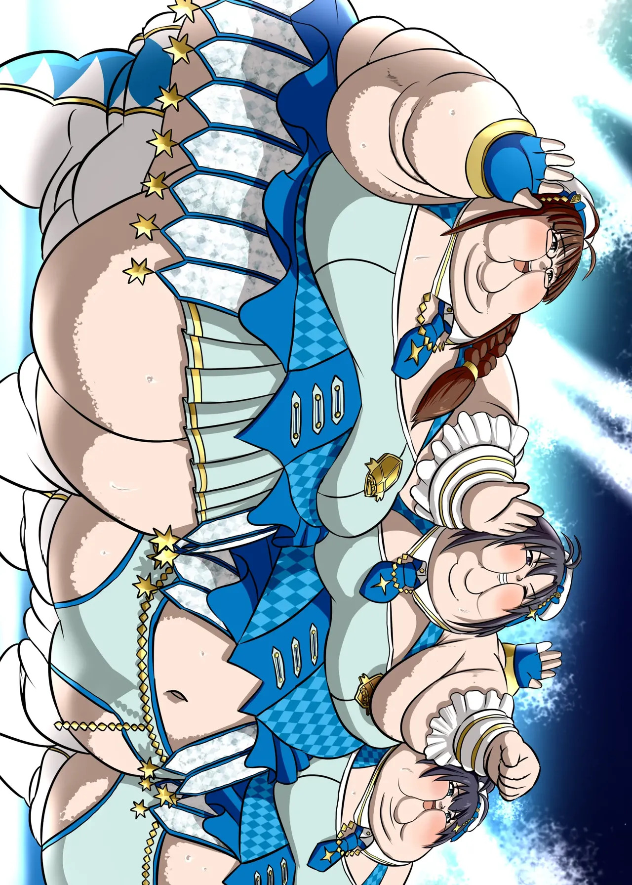 [Huurin Kazaan] Ricchan is a super huge fatty - Page 24