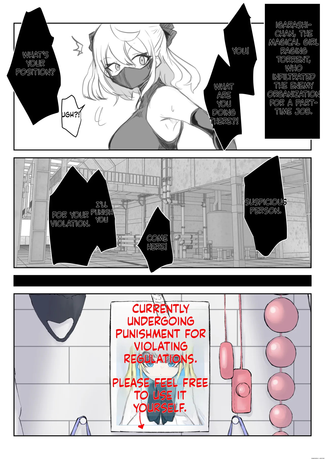 [Dendou Monaka] Mahou Shoujo Rising Storm Sennyuu!? Wacky Zone Hideout!! [English] - Page 104