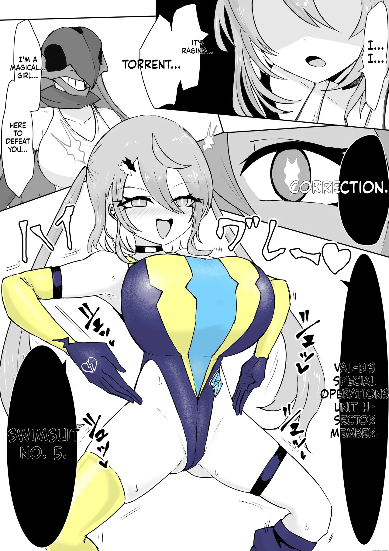 [Dendou Monaka] Mahou Shoujo Rising Storm Sennyuu!? Wacky Zone Hideout!! [English] - Page 96