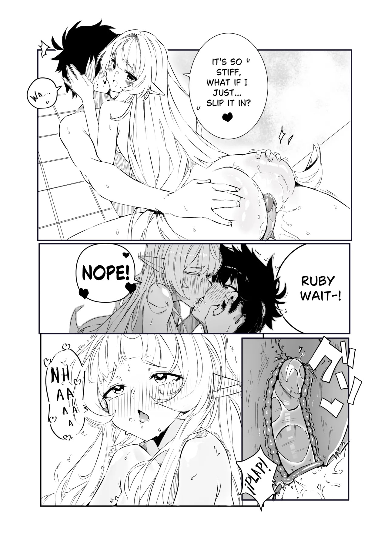 [NinAlterX] Kokuhakku: After RxR | Confession: After RxR (Ruby Runeheart) [English] [Decensored] - Page 22