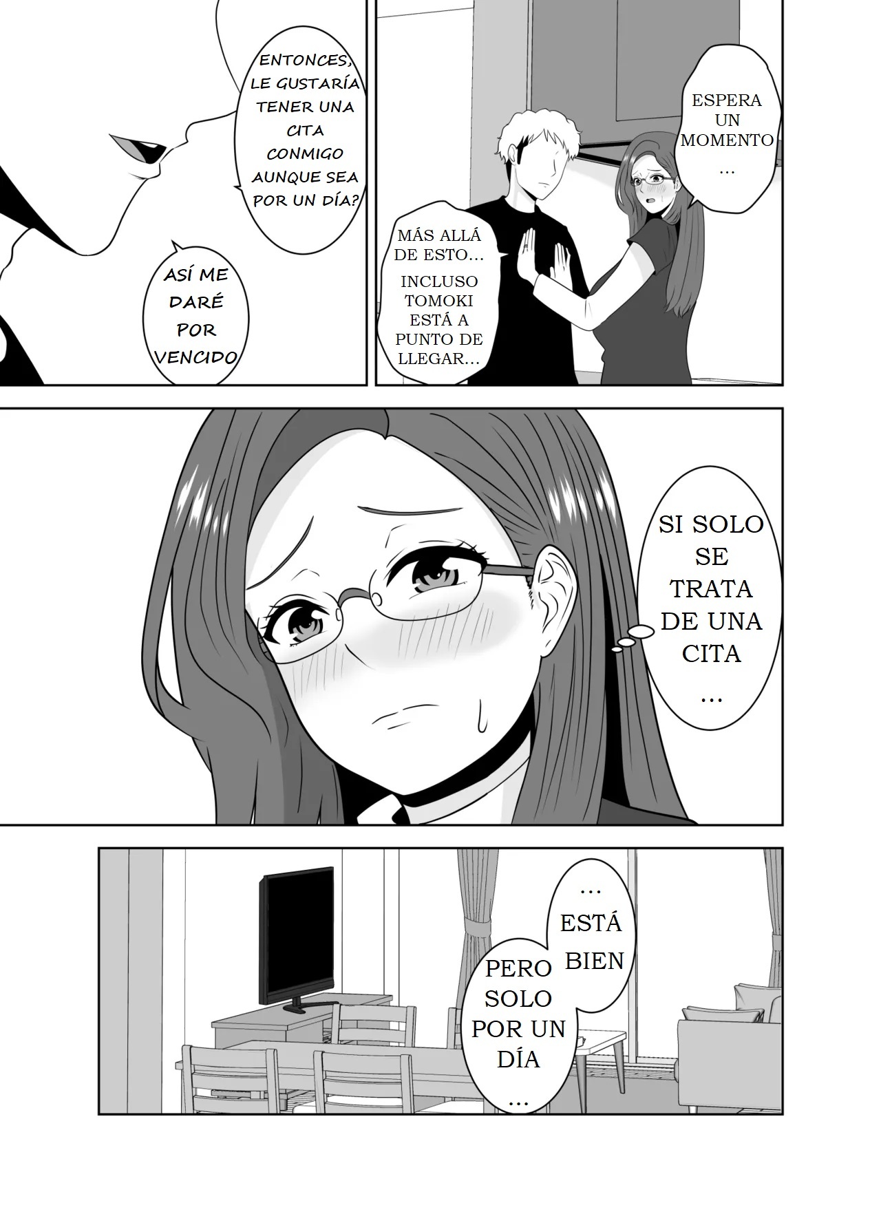 [Studio Macaron (Moeyama P-Man)] Katei Kyoushi no Dekachin ni Ochiru Haha - LA MADRE QUE SE ENAMORA DEL GRAN PENE DEL TUTOR - Page 17