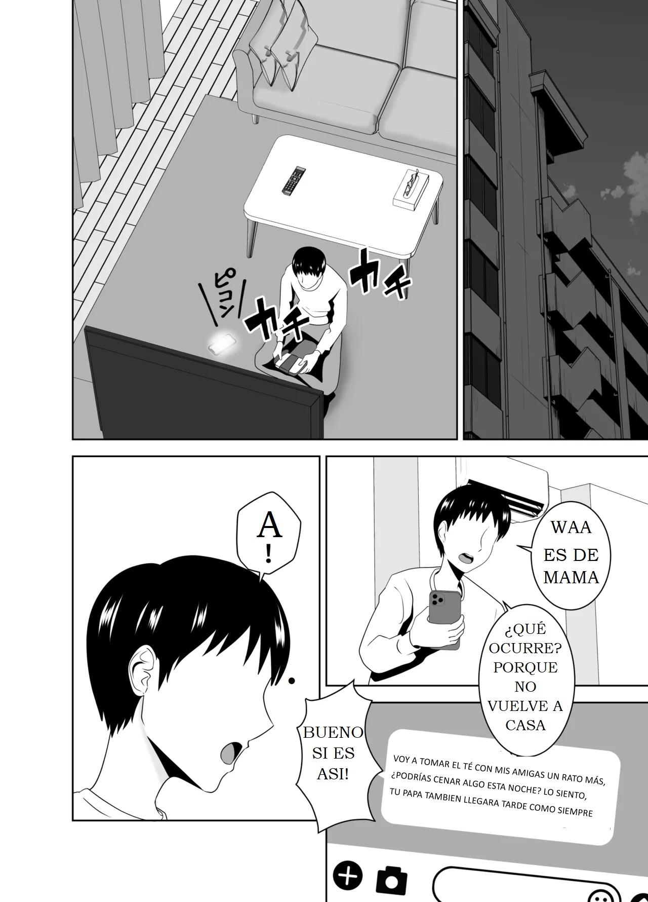 [Studio Macaron (Moeyama P-Man)] Katei Kyoushi no Dekachin ni Ochiru Haha - LA MADRE QUE SE ENAMORA DEL GRAN PENE DEL TUTOR - Page 20