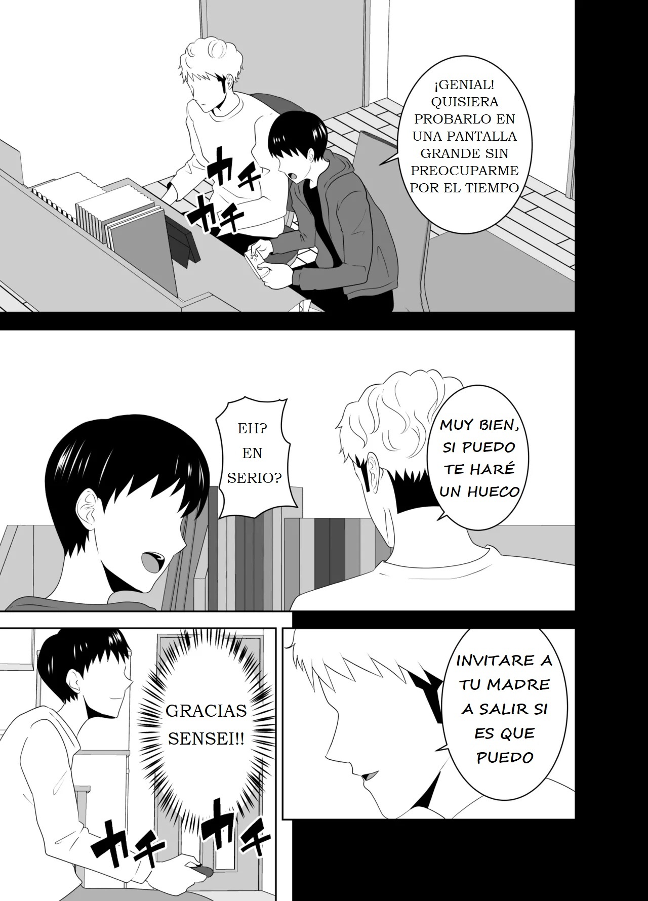 [Studio Macaron (Moeyama P-Man)] Katei Kyoushi no Dekachin ni Ochiru Haha - LA MADRE QUE SE ENAMORA DEL GRAN PENE DEL TUTOR - Page 21