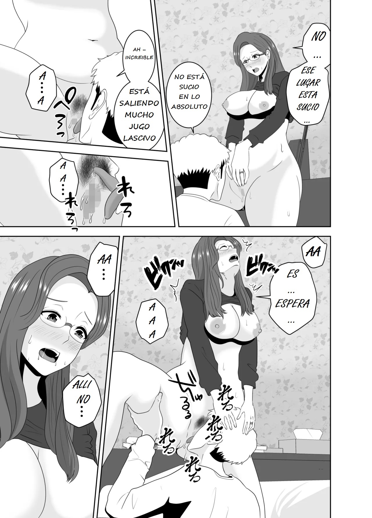[Studio Macaron (Moeyama P-Man)] Katei Kyoushi no Dekachin ni Ochiru Haha - LA MADRE QUE SE ENAMORA DEL GRAN PENE DEL TUTOR - Page 25