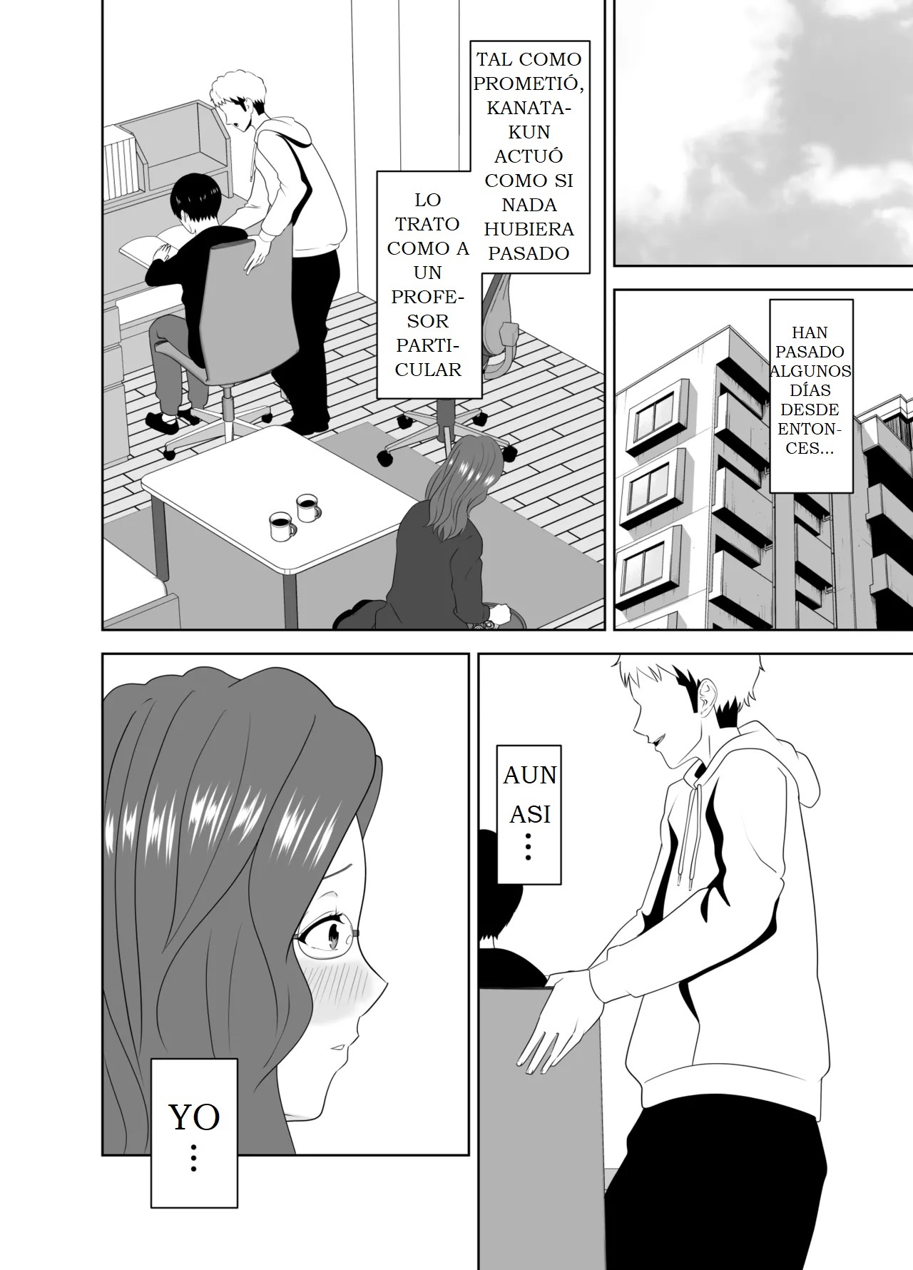 [Studio Macaron (Moeyama P-Man)] Katei Kyoushi no Dekachin ni Ochiru Haha - LA MADRE QUE SE ENAMORA DEL GRAN PENE DEL TUTOR - Page 42
