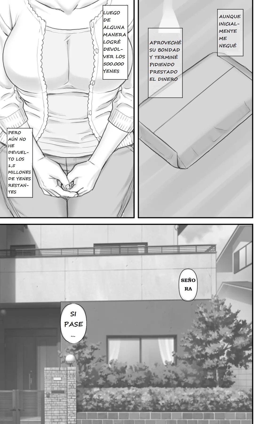 [Ponkotsu Damashii] Netorare Shakkin Tsuma ~Kiken na Koushou Hen~ - ESPOSA ENGAÑADA POR DEUDAS ~CAPITULO DE LA NEGOCIACIÓN PELIGROSA~ - Page 13