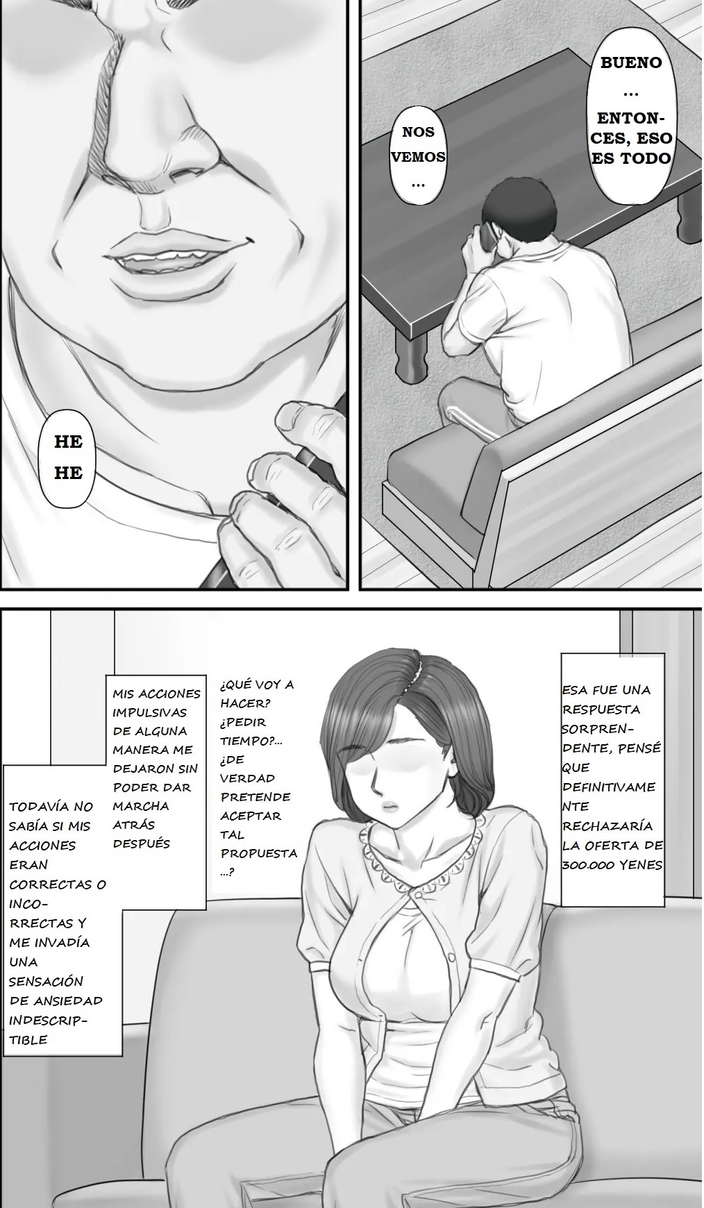 [Ponkotsu Damashii] Netorare Shakkin Tsuma ~Kiken na Koushou Hen~ - ESPOSA ENGAÑADA POR DEUDAS ~CAPITULO DE LA NEGOCIACIÓN PELIGROSA~ - Page 22