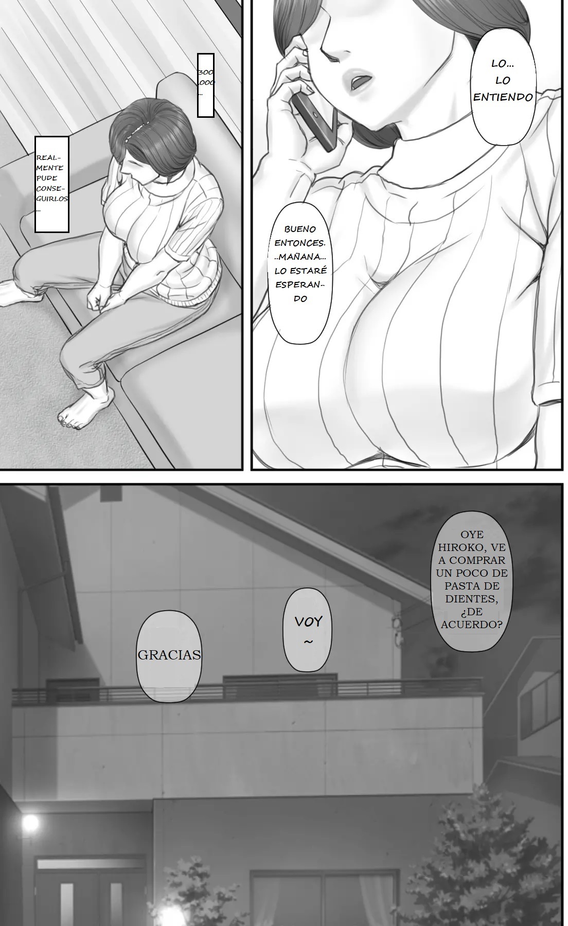 [Ponkotsu Damashii] Netorare Shakkin Tsuma ~Kiken na Koushou Hen~ - ESPOSA ENGAÑADA POR DEUDAS ~CAPITULO DE LA NEGOCIACIÓN PELIGROSA~ - Page 25