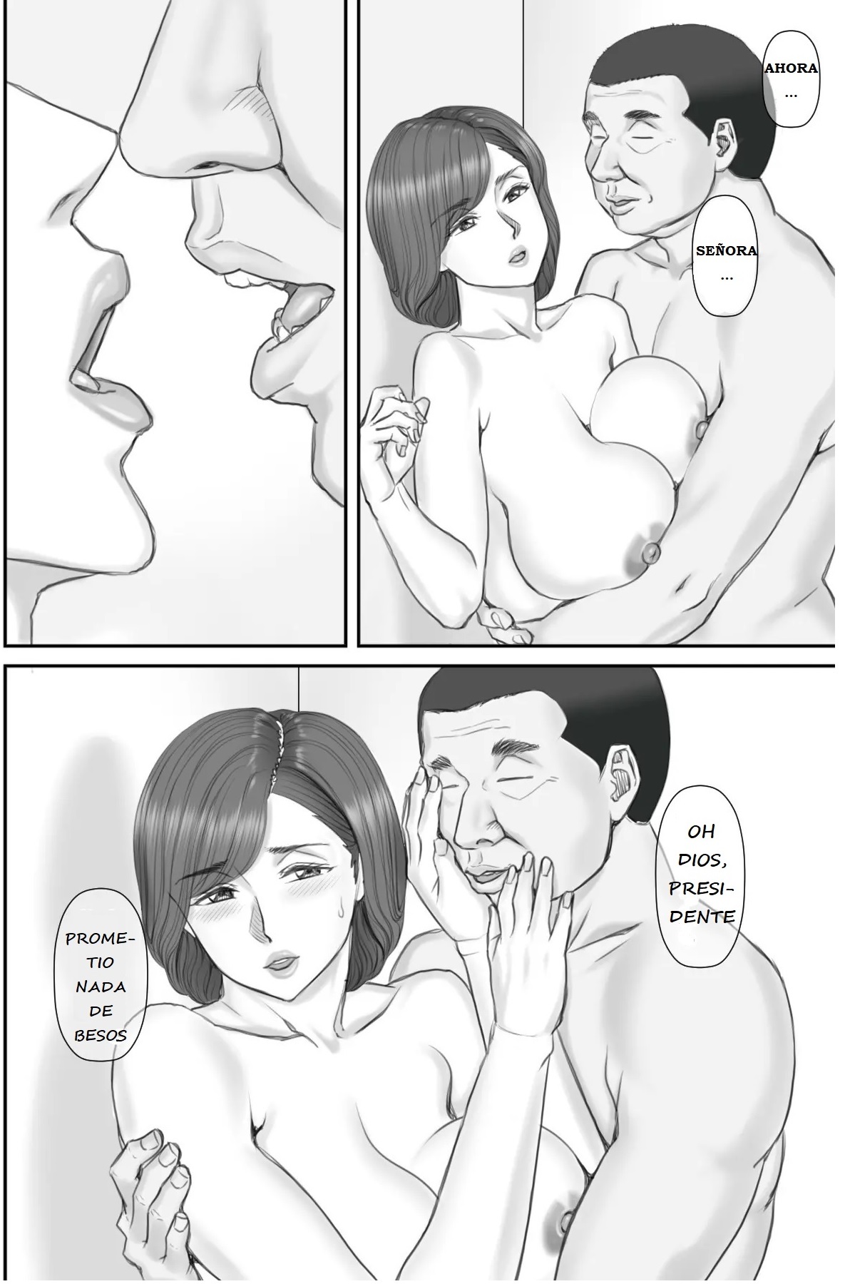 [Ponkotsu Damashii] Netorare Shakkin Tsuma ~Kiken na Koushou Hen~ - ESPOSA ENGAÑADA POR DEUDAS ~CAPITULO DE LA NEGOCIACIÓN PELIGROSA~ - Page 48